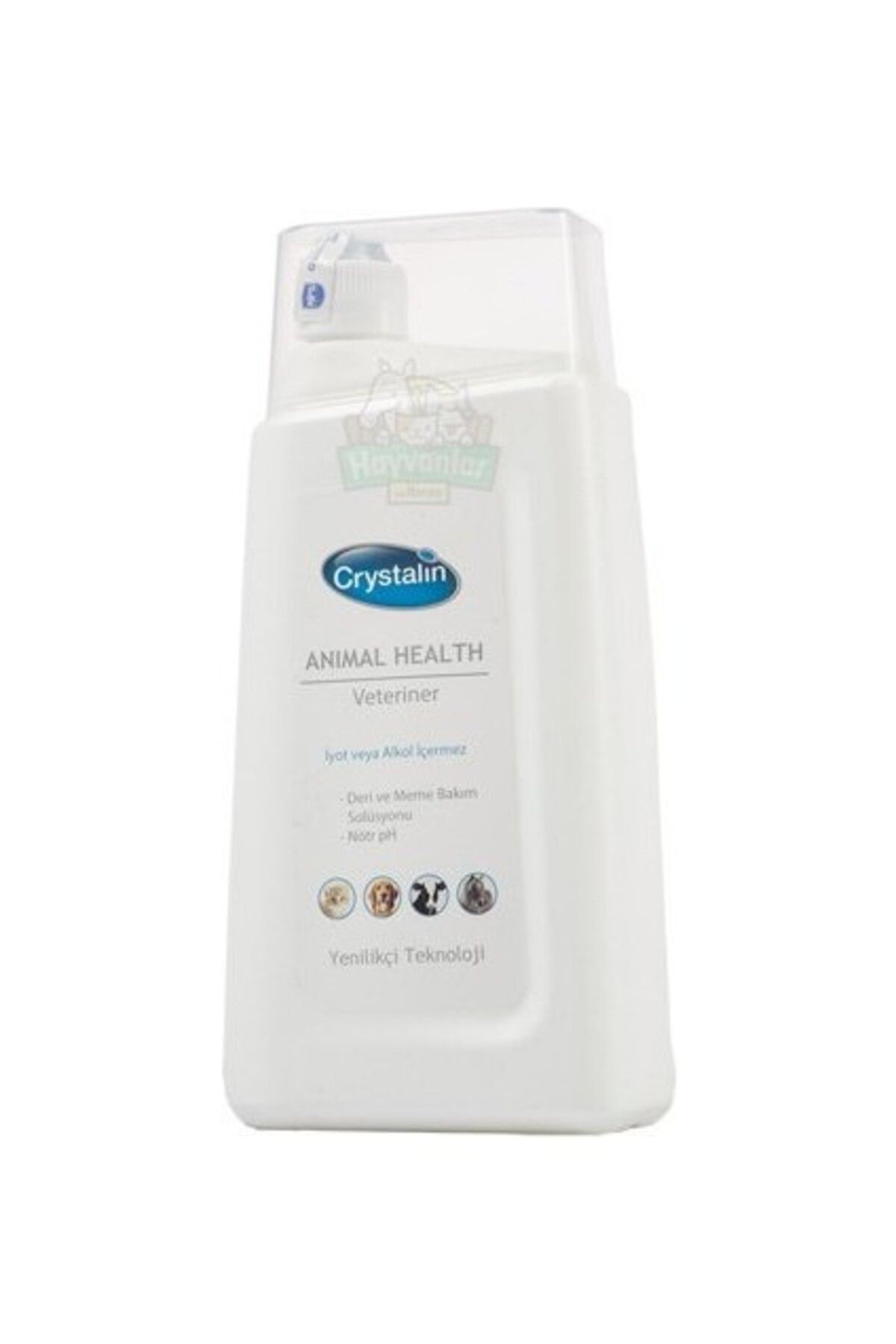 Orqinel Crystalin Animal Health Yara Temizleme Antiseptiği 1 lt