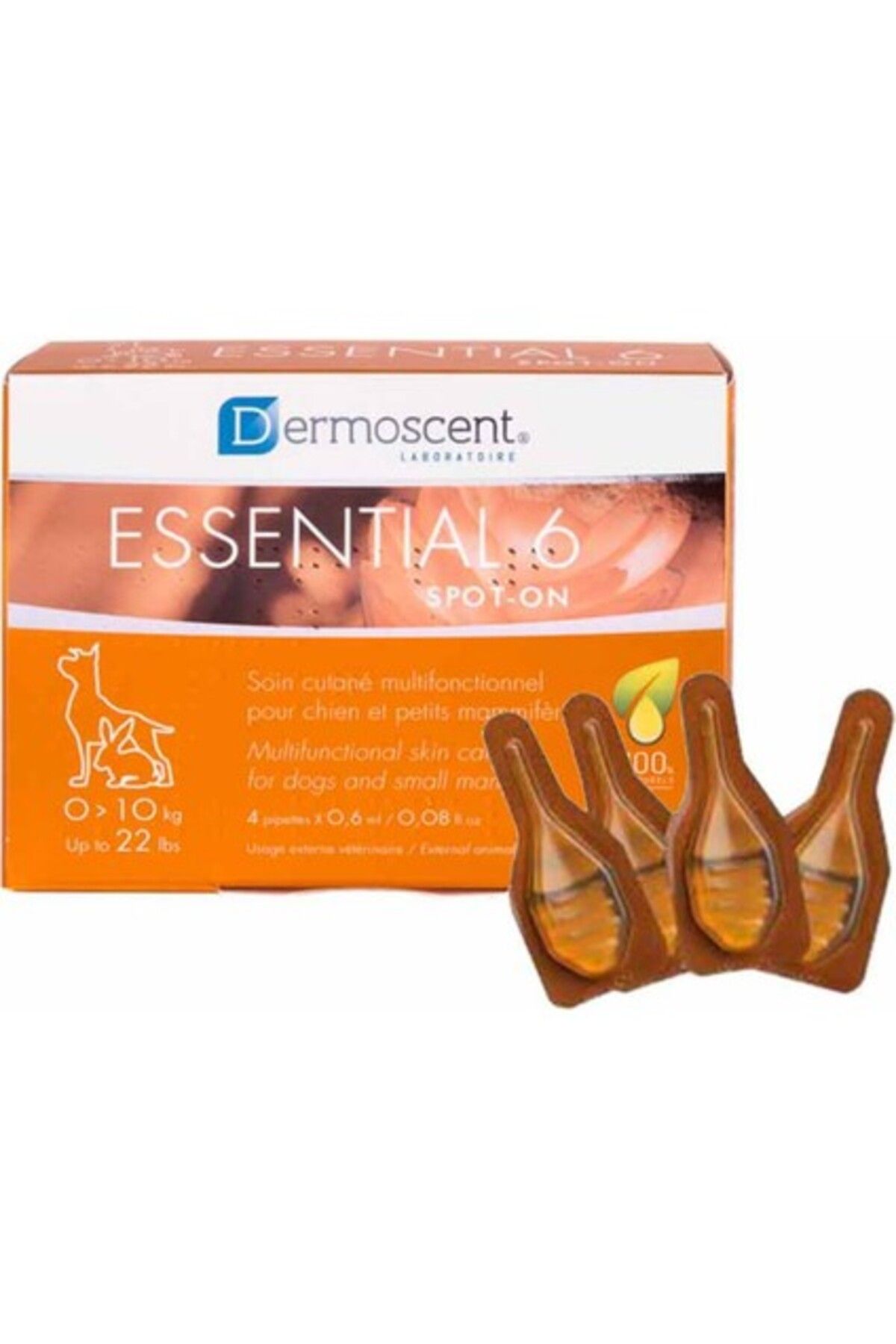 Orqinel Dermoscent 6 0-10 Kg. Köpekler İçin Koku Giderici Damla 4´Lü Paket