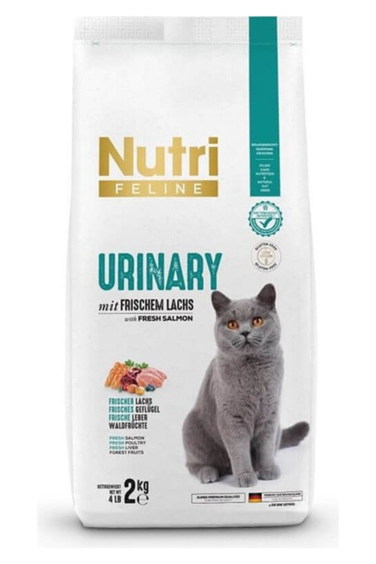 Nutri Feline Urinary Yetişkin Tahılsız Kedi Maması 2 Kg