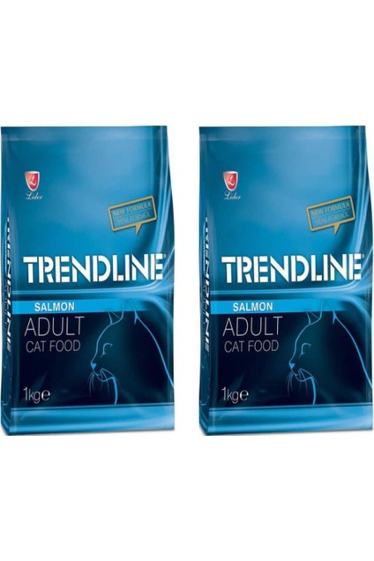 Trendline Somunlu Yetişkin Kedi Maması 1 kg 2'li Set