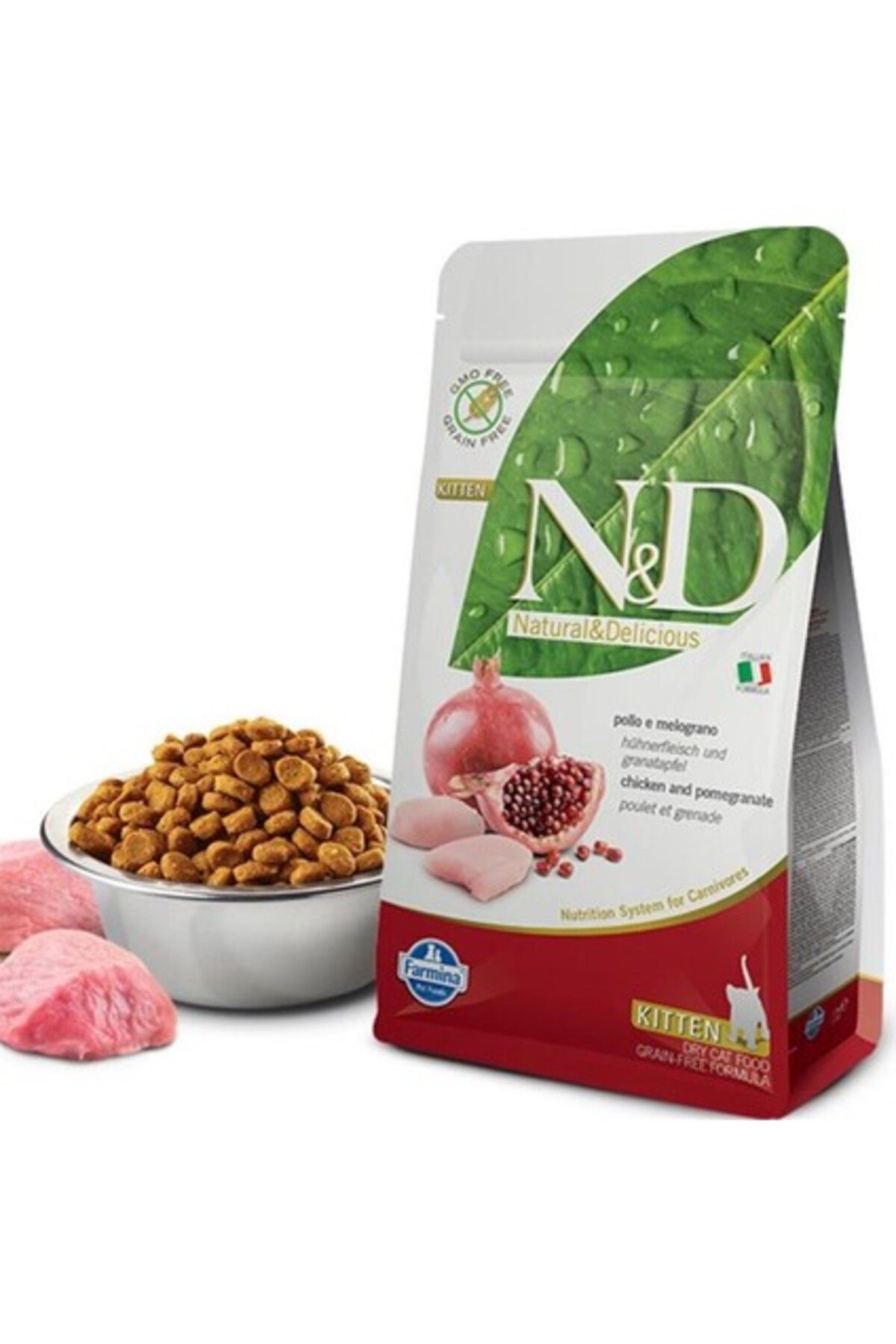 N&D Nd Tahılsız Kitten Tavuk & Nar Yavru Kedi Maması 1,5 kg