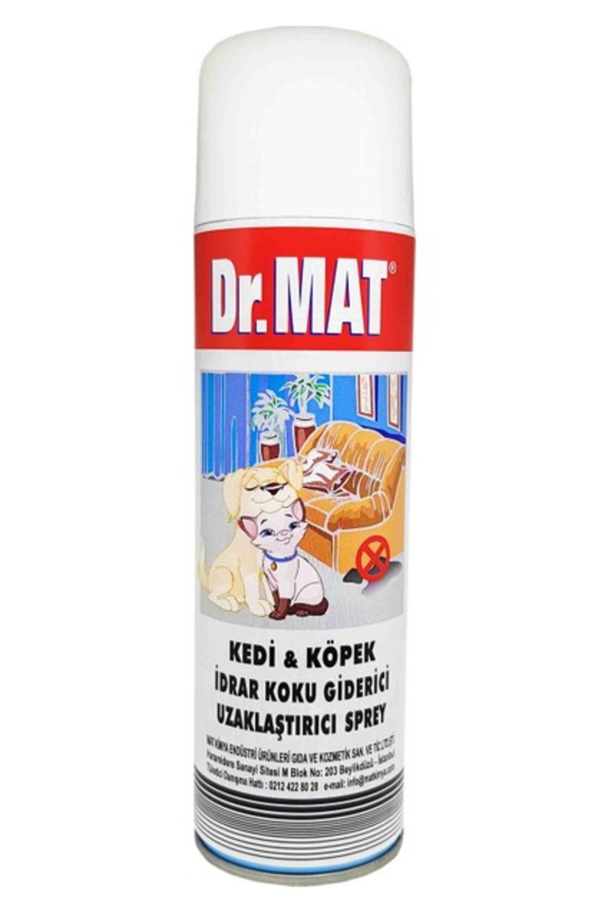 Orqinel Dr. Mat Kedi ve Köpek İdrar Koku Giderici Sprey 500 ml