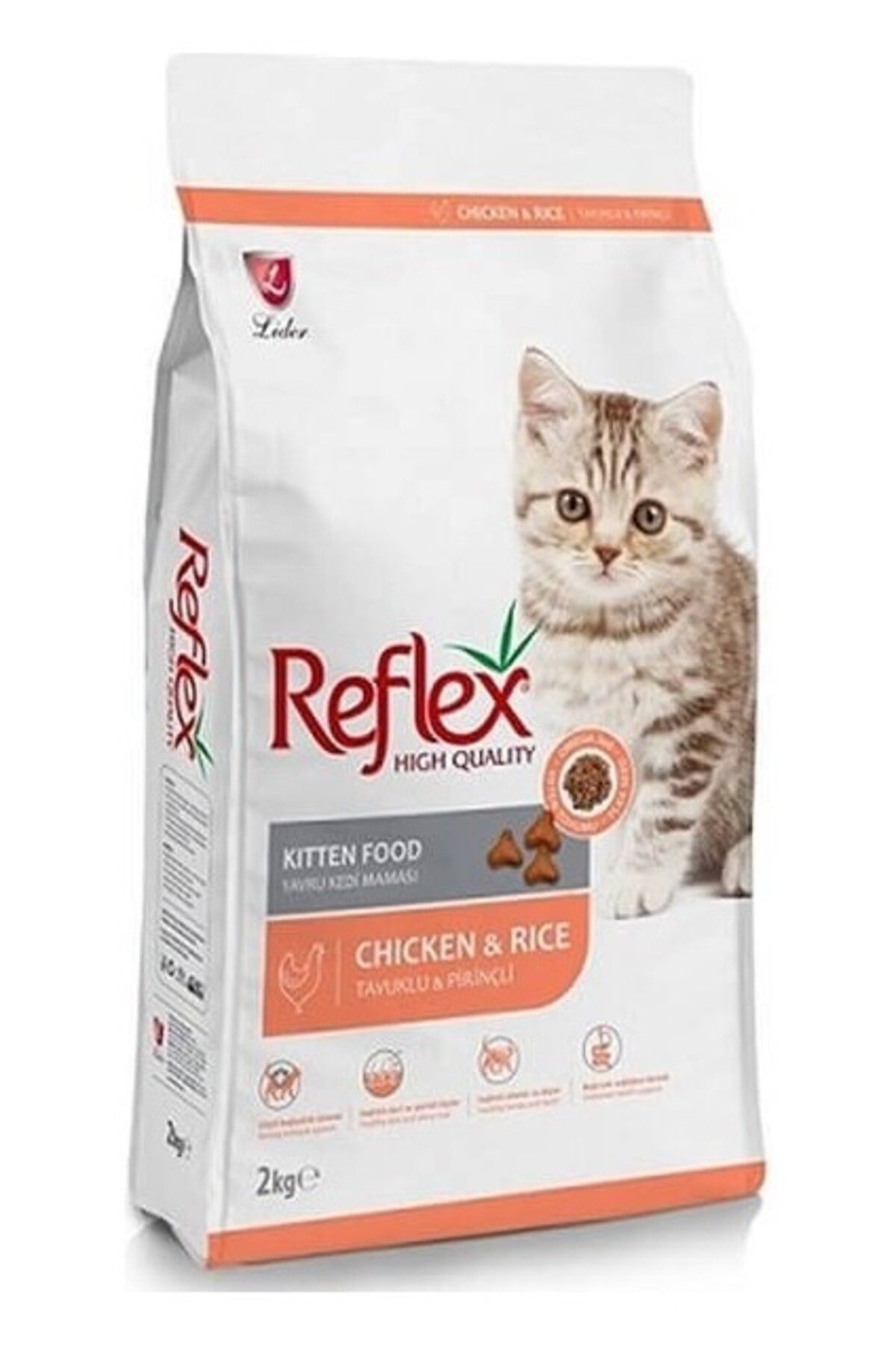 Reflex Kitten Tavuklu Yavru Kedi Maması 2 kg