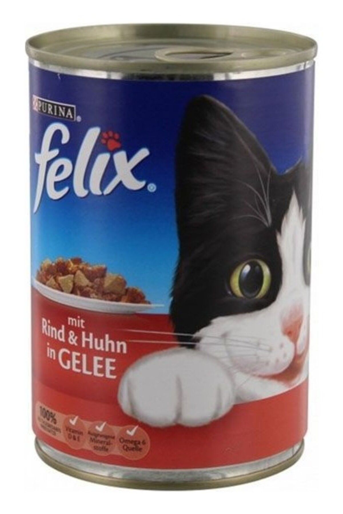 FELIX Sığır Etli Konserve Kedi Mamasi 400 gr