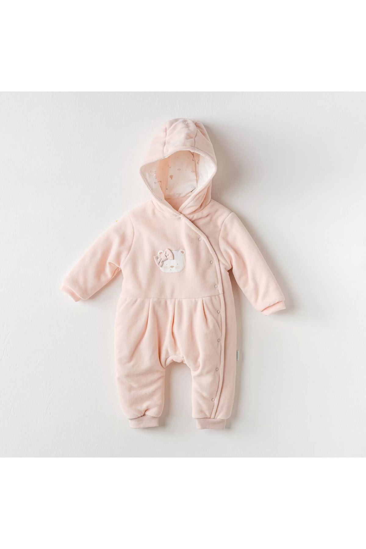 HayMed Ballerina Kadife Bebe Kozmonot Pink