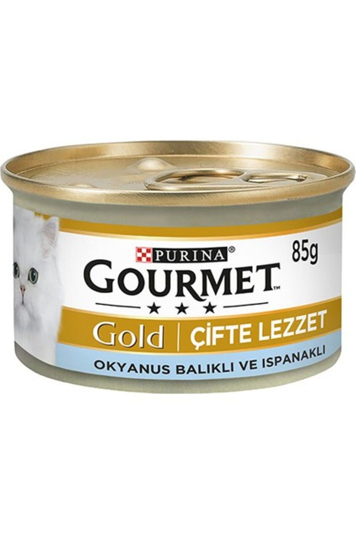 Gourmet Gold Okyanus Balığı & Sebze Kedi Konservesi 24X85 gr