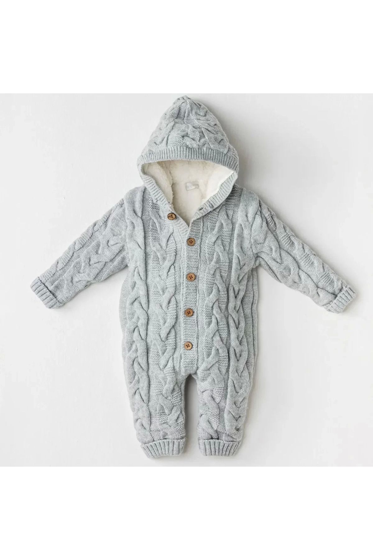 HayMed Knitwear Triko Bebe Kozmonot Grey Melange