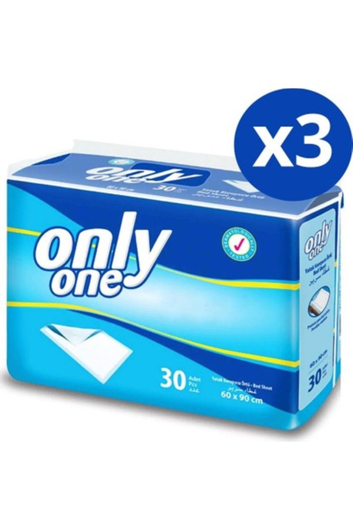 Orqinel Onlyone Kedi Köpek Çiş Pedi 30LU X3