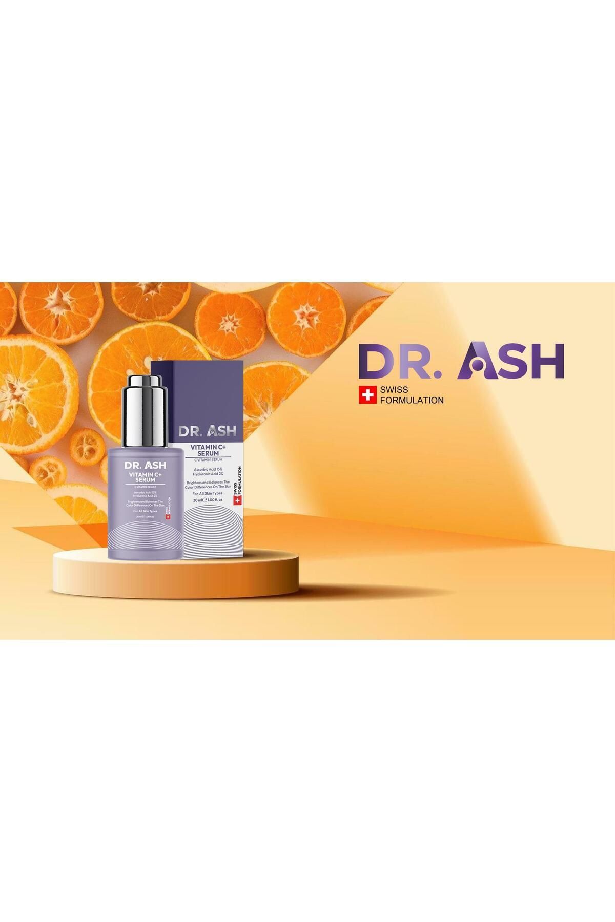 DR. ASH Leke Karşıtı Aydınlatıcı C + Hyaluronik Asit Serum 30 ml