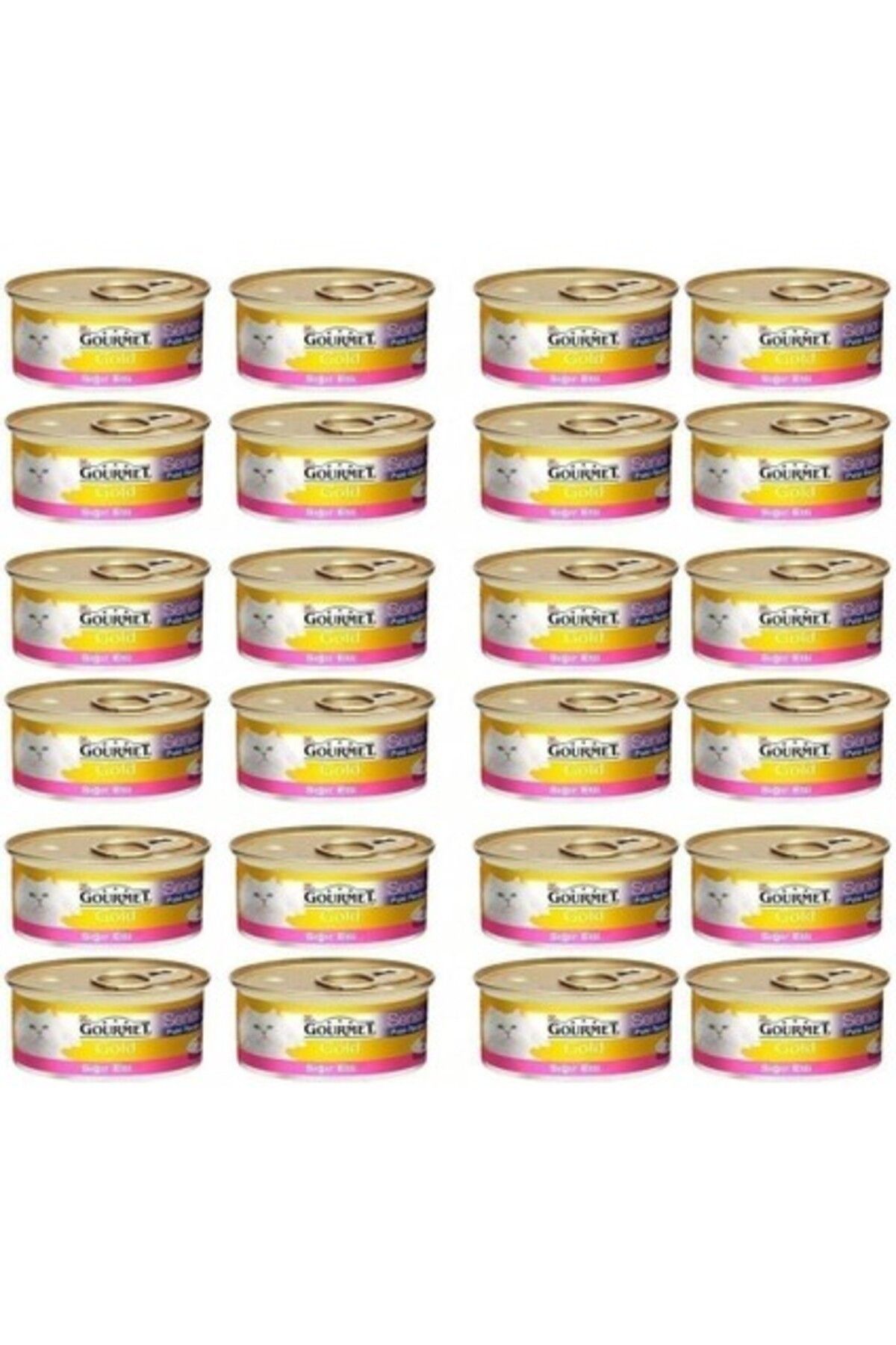 Gourmet Gold Gourmet Kıyılmış Sığır Etli Kedi Konservesi 85 gr 24 Adet