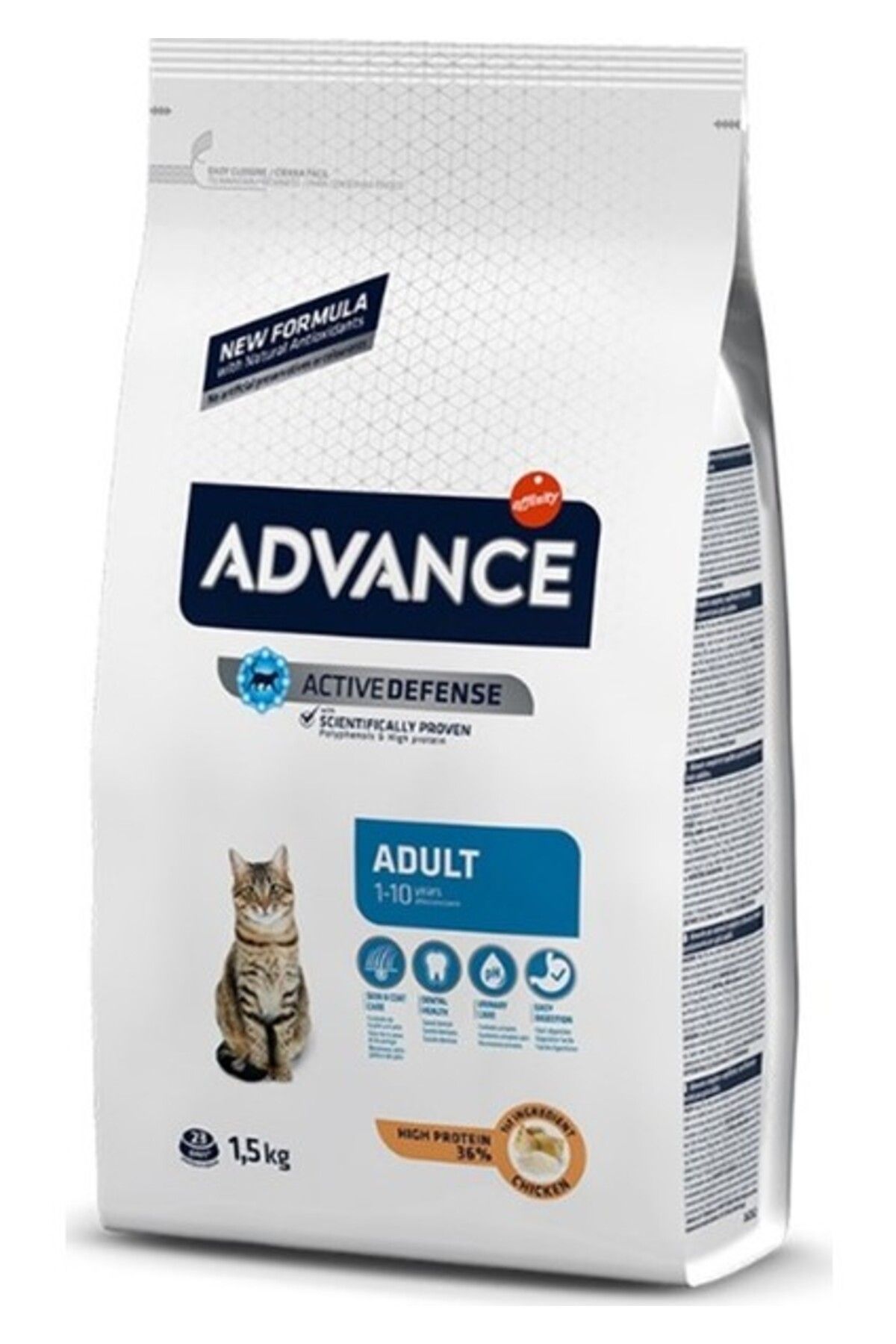 Advance Cat Adult Tavuklu Pirinçli Yetişkin Kedi Maması 1,5 kg