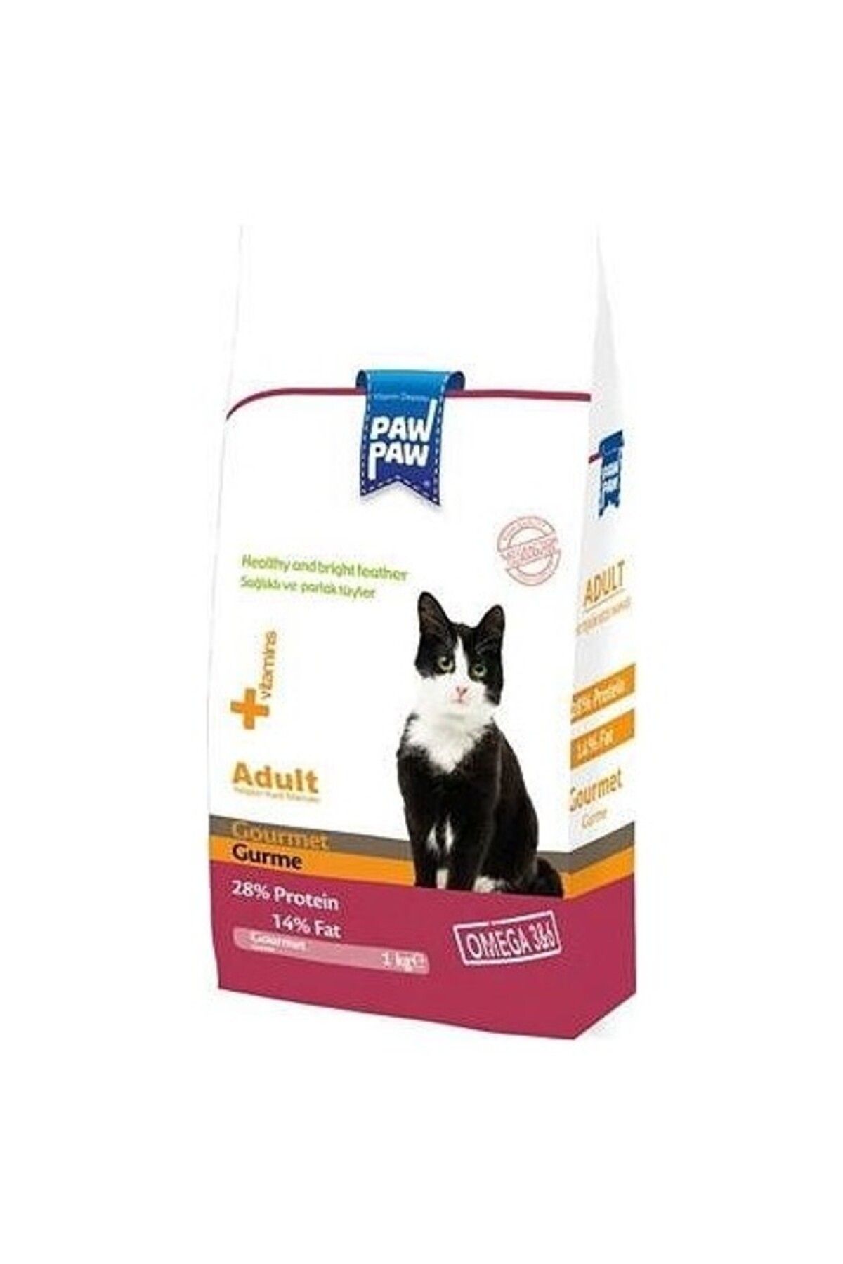 PawPaw Gurme Yetişkin Kedi Maması 1 kg