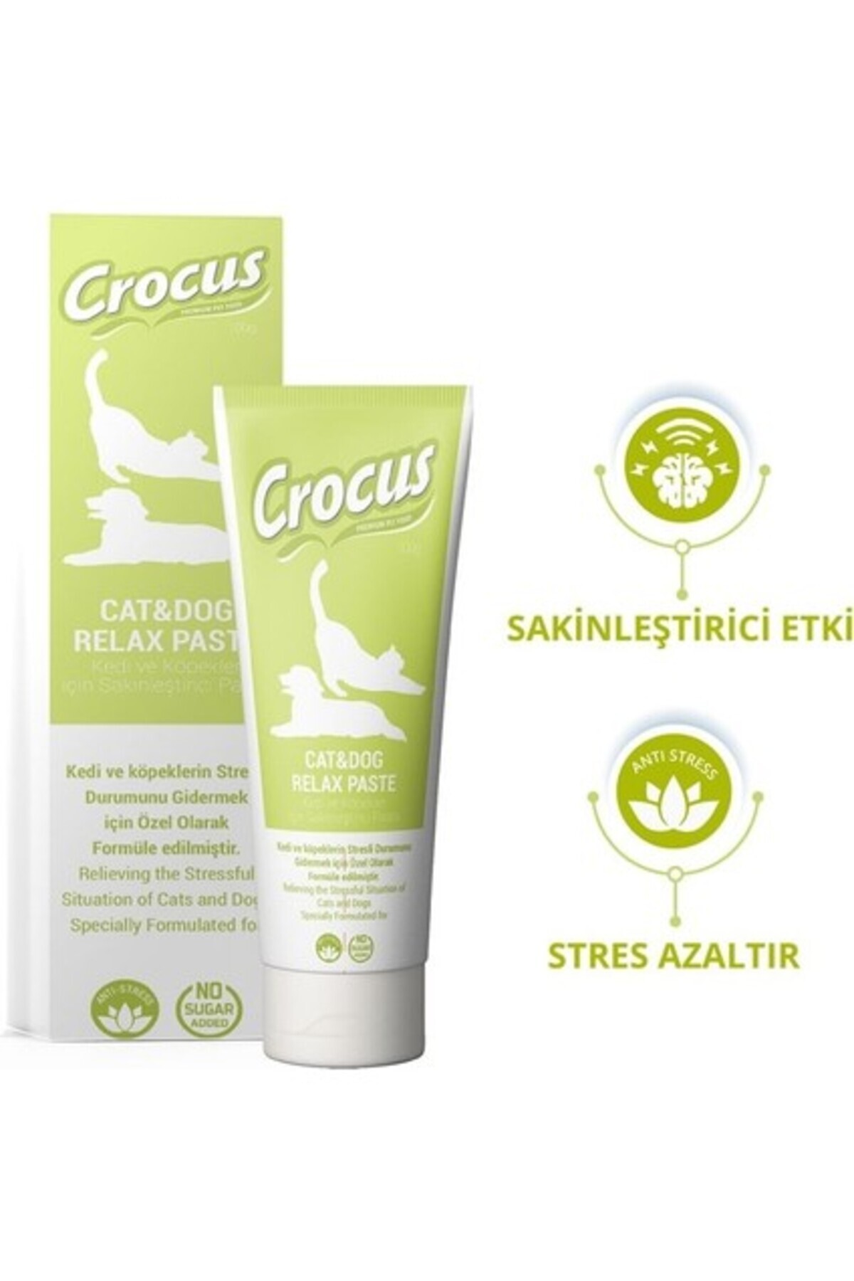 Crocus Kedi Köpek Relax Macun 100 Gram