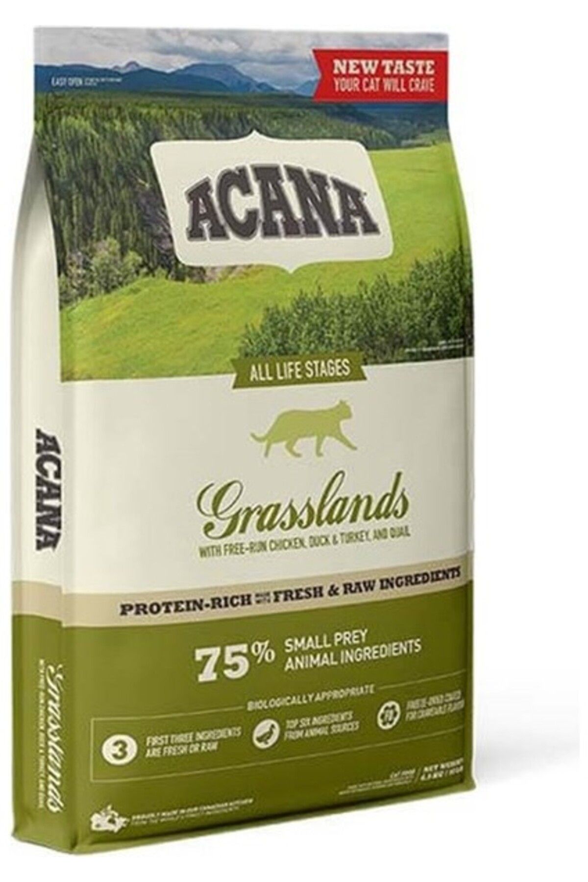 Acana Grasslands Tahılsız Kedi Maması 1,8 Kg