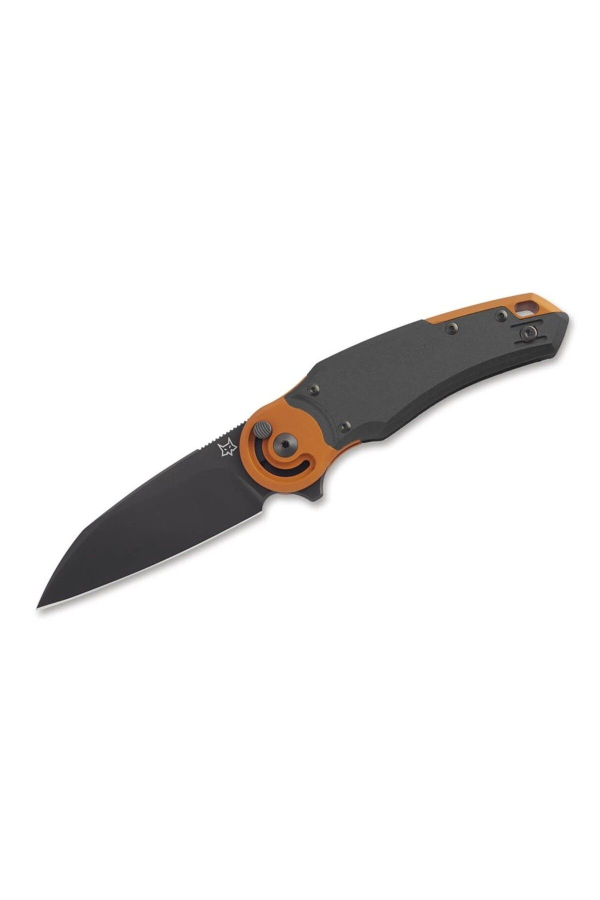 Fox Knives Metamorphosis Wharncliffe M390 Aluminum Black & Orange PVD Çakı