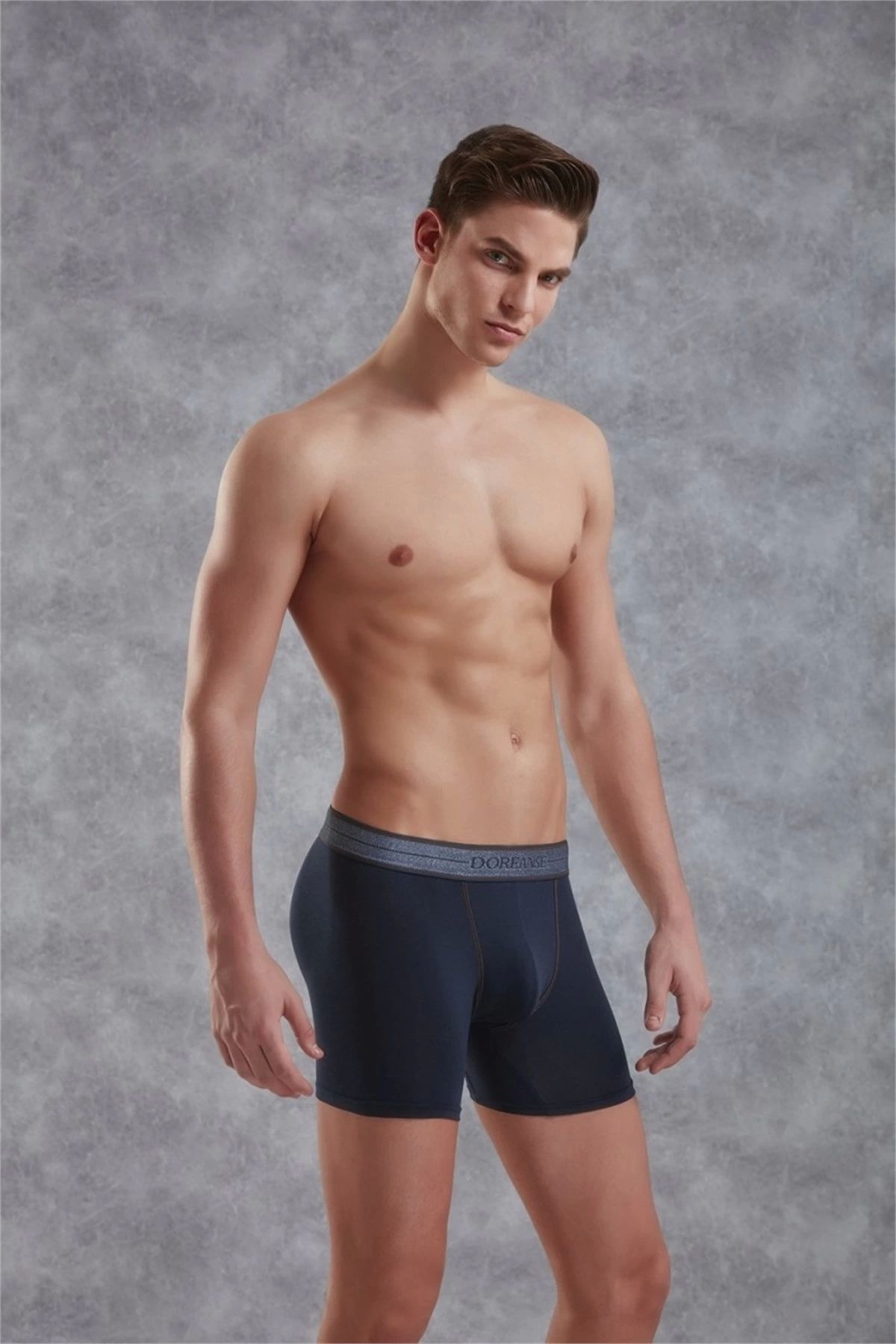 Miravm Doreanse Lacivert Erkek Boxer 1776