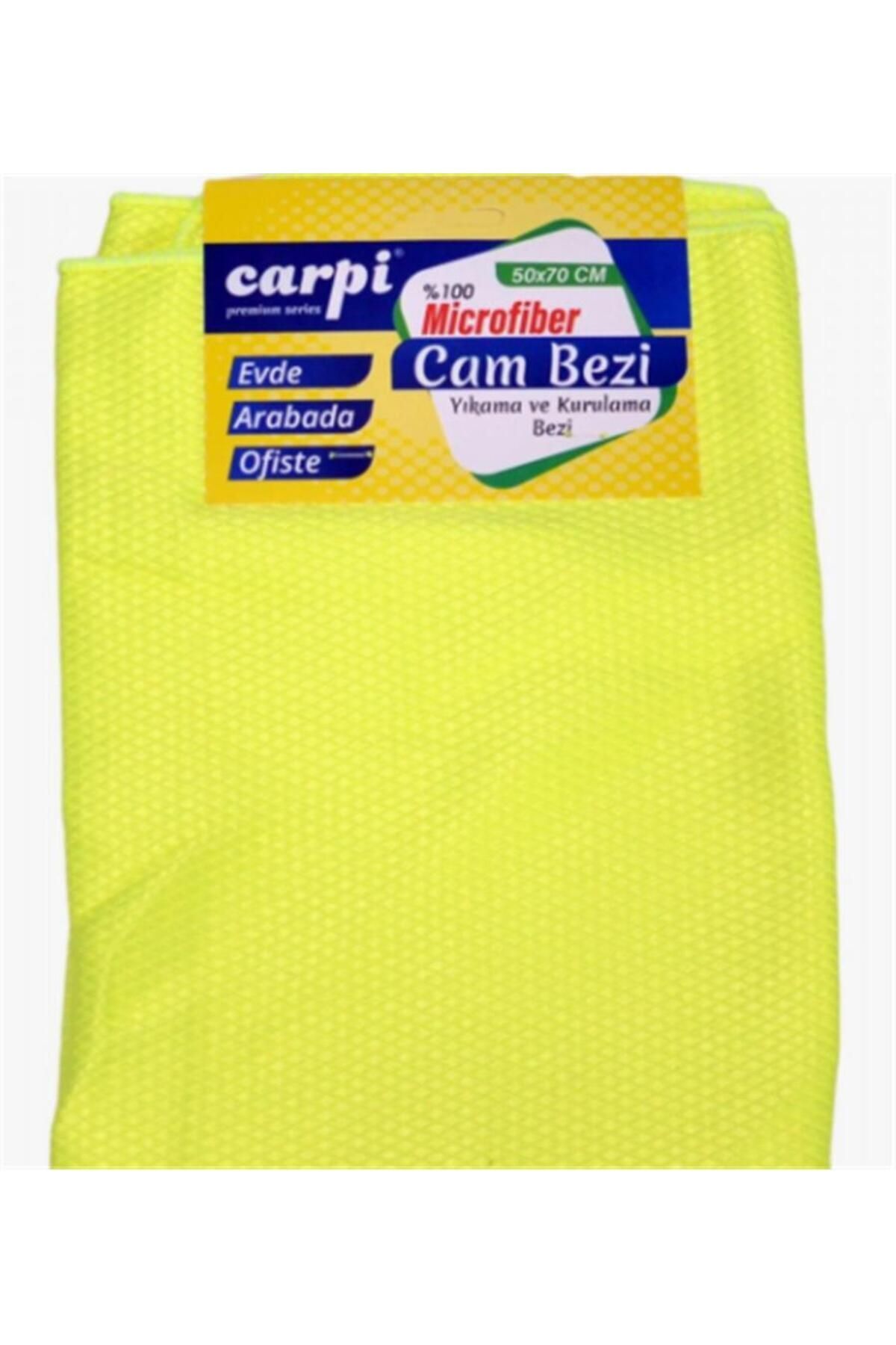 CARPİ Carpi Mikrofiber Cam Temizleme Bezi 50X70Cm (4 Lü Paket)