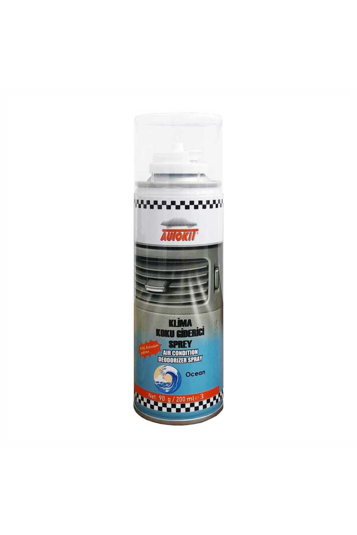 Autokit KLİMA KOKU GİDERİCİ SPREY 200 ML - OCEAN