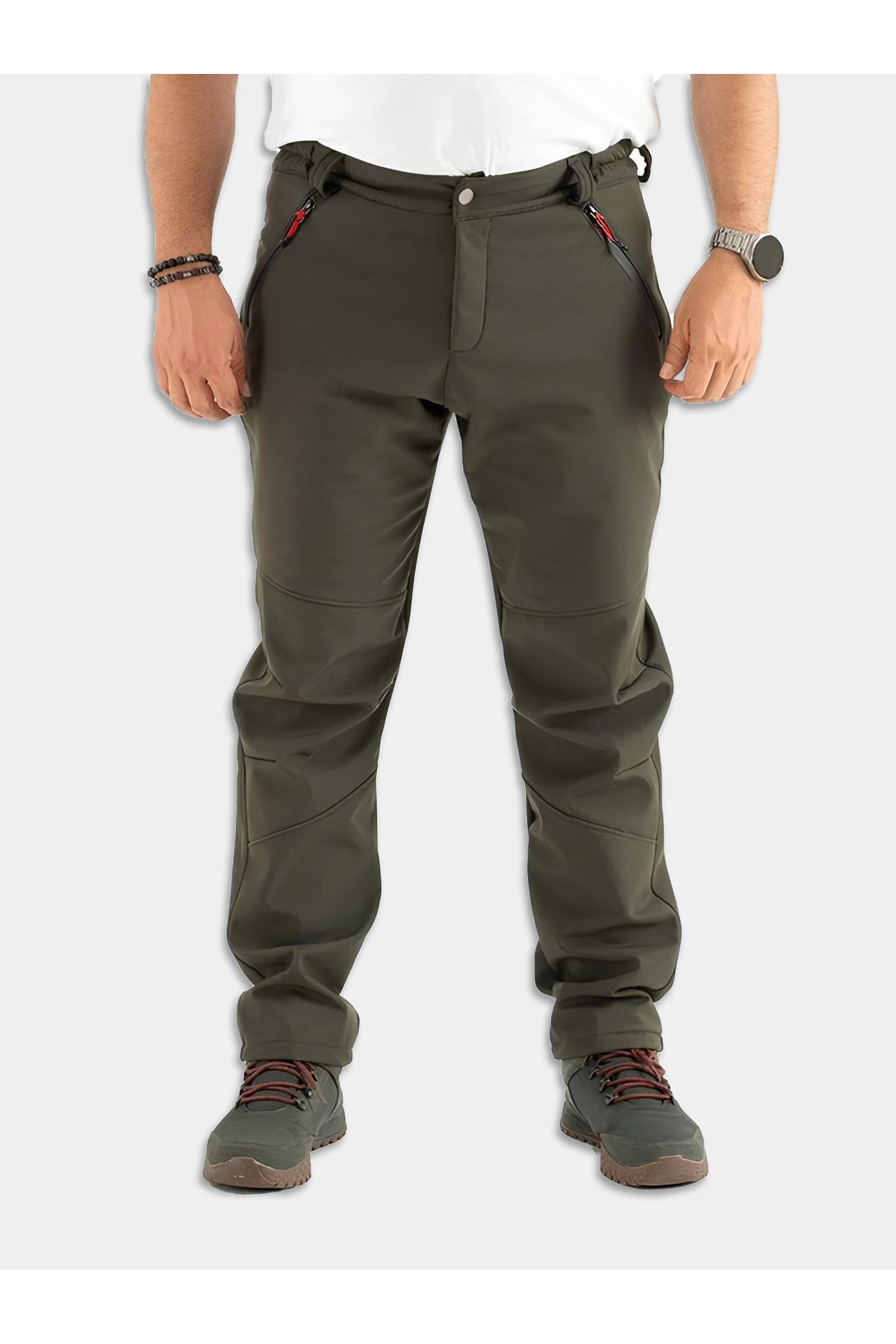 Darkia Unisex Sıcak Tutan Softshell  Outdoor Kar Pantolonu