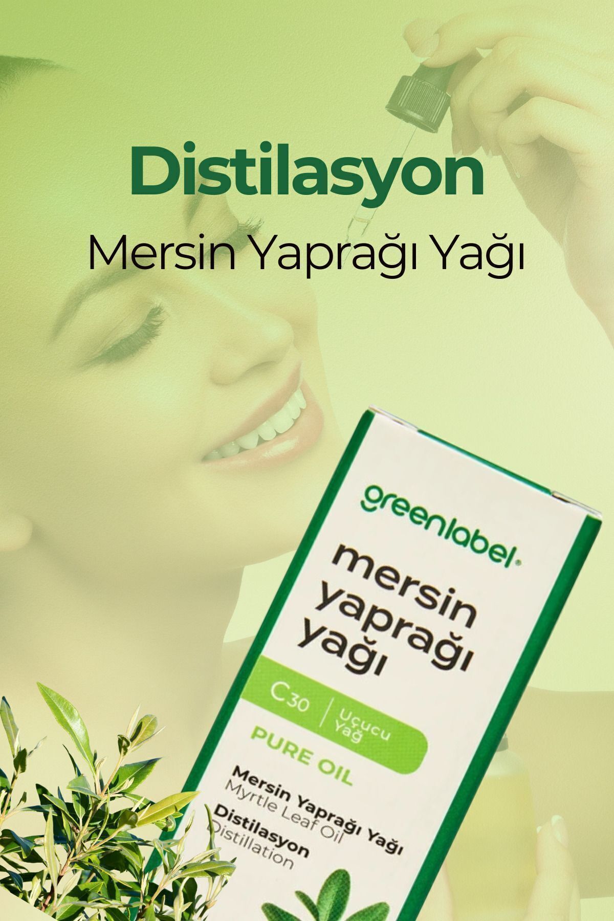 Mersin Yaprağı Yağı %100 Doğal Ve Saf 10ml — GLY-028 — تصویر 3 از 3