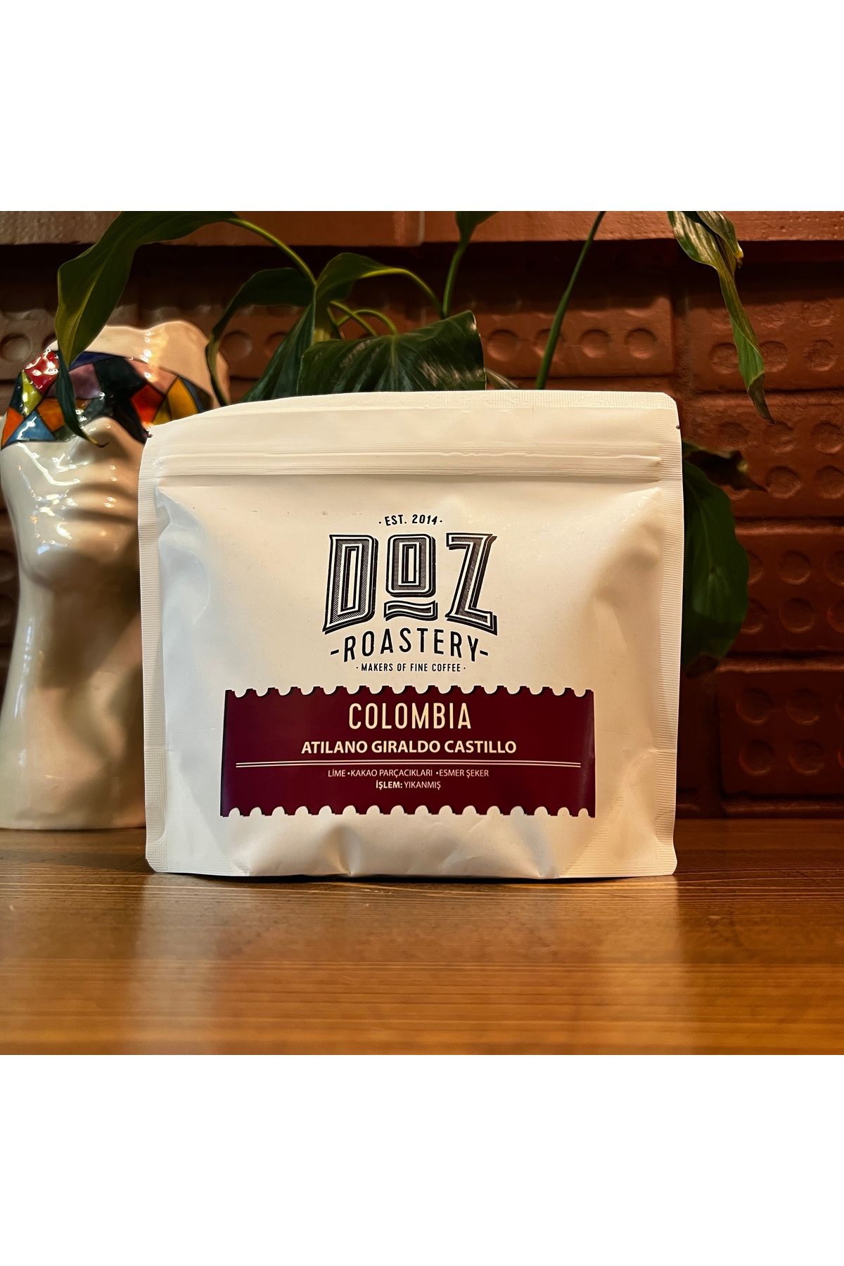 Doz Roastery Colombia Atilano Giraldo Castillo 250 Gr.