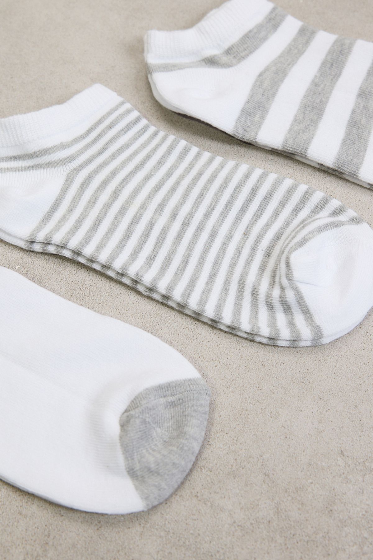 Addax-Çrp06 Model Patterned Booties Socks - Pack of 3 3