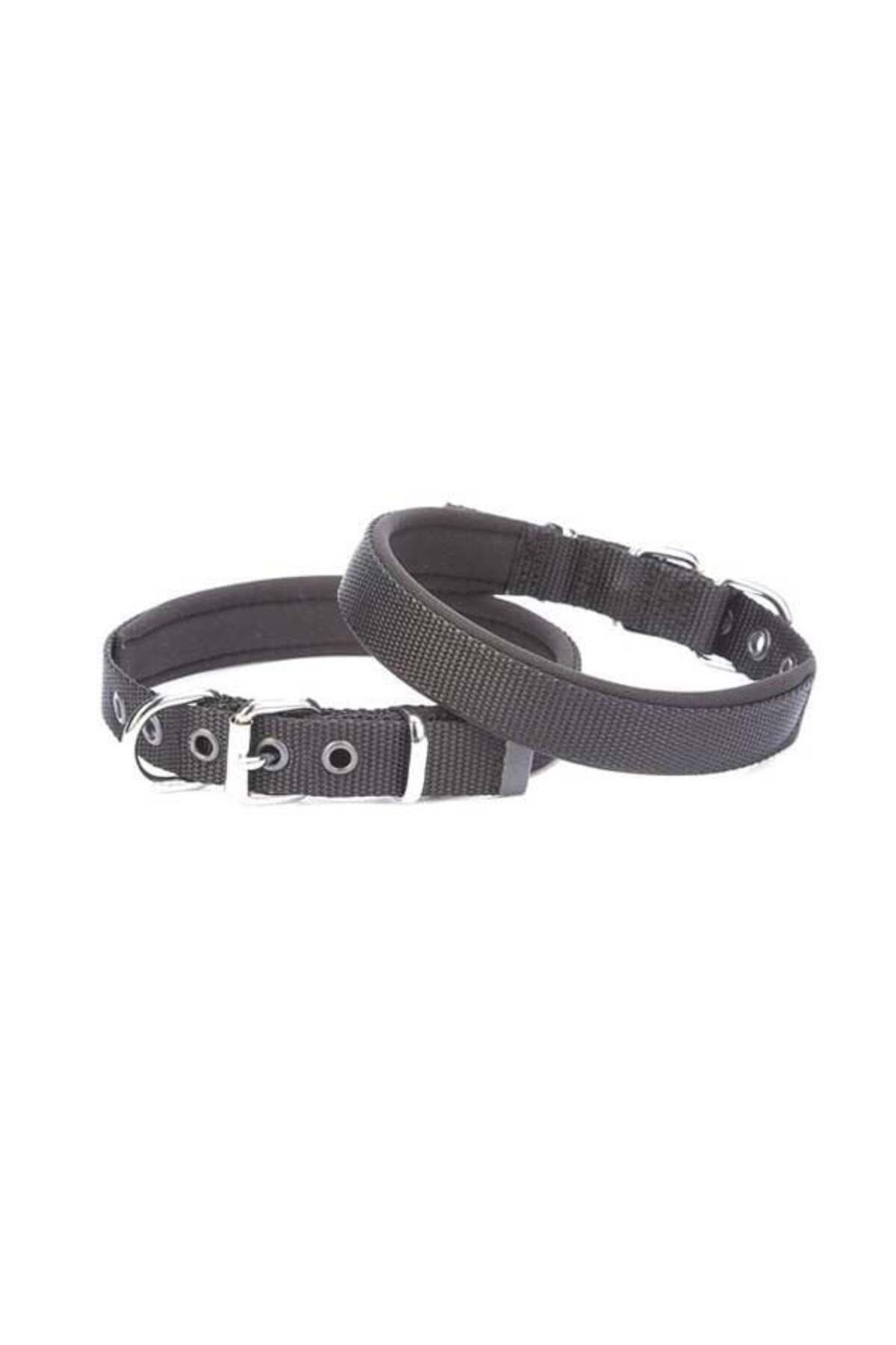 O Dog Doggie Comfort Dokuma Köpek Boyun Tasması Small Siyah 2x20-35 Cm