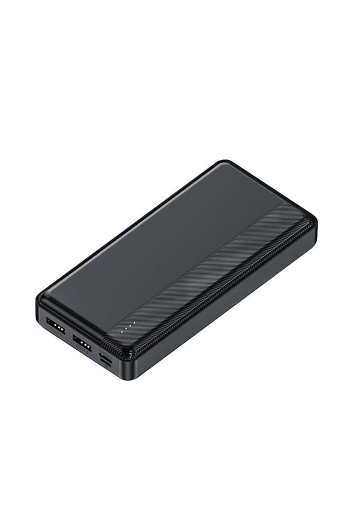 Özlem Yb134 20.000 Mah Led Işıklı Powerbank Siyah - Dca0048