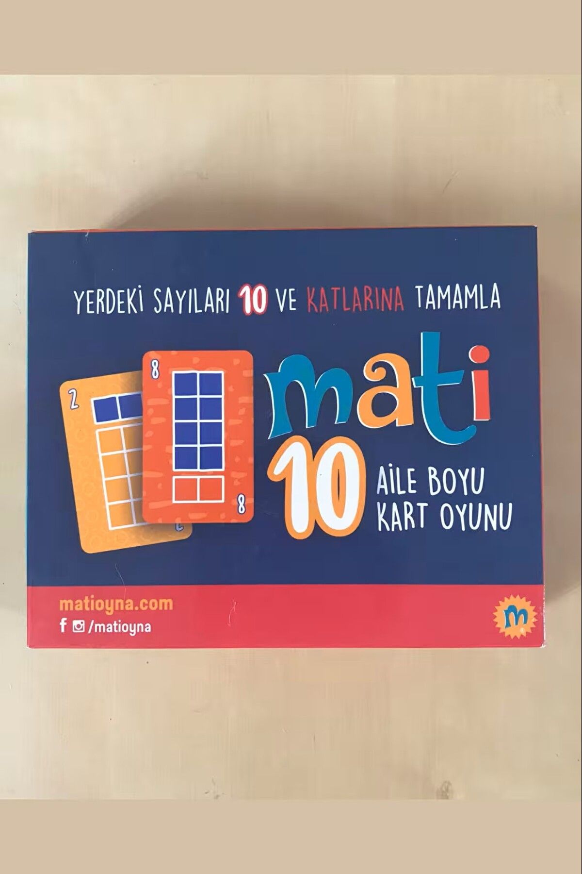 MATİ Mati 10 Çocuk Öğretici Zeka Oyunu 10 - Akıldan Toplamayı Geliştiren Aile Boyu Akıl Oyunu