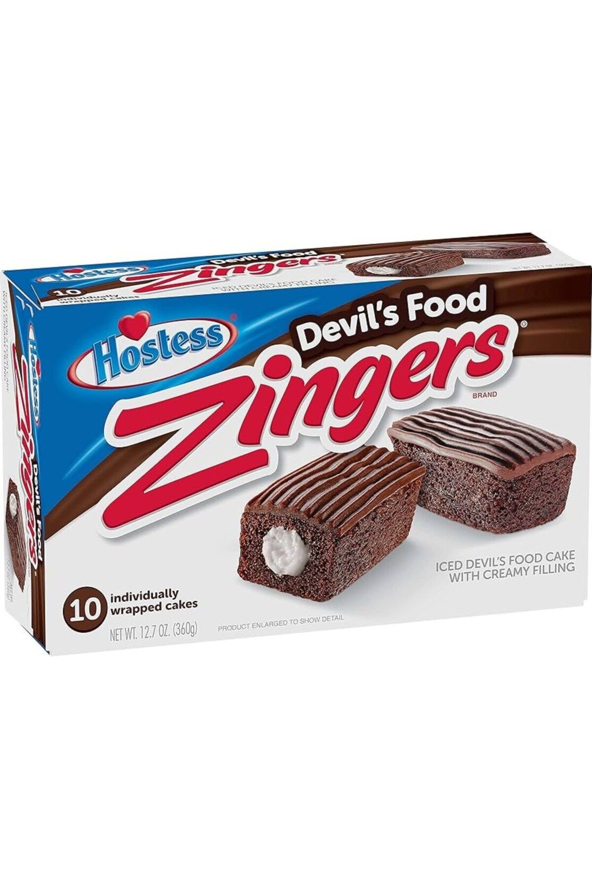 Hostess cakes Zingers Iced Devi's Food 10 Pcs 360g