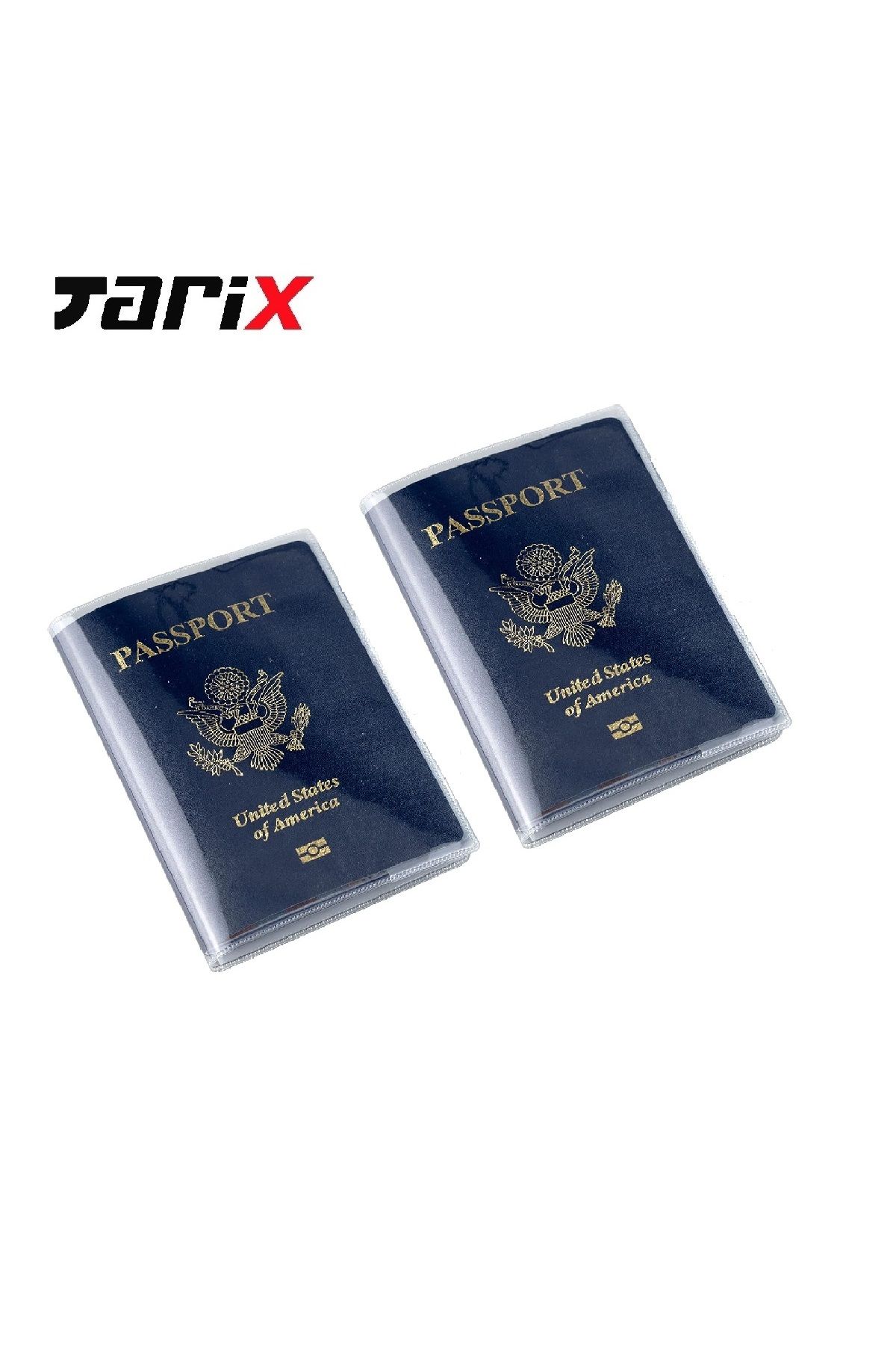 Tarix Şeffaf Pvc Pasaport Kılıfı,pasaport koruyucu,pasaport kabı 2 ADET