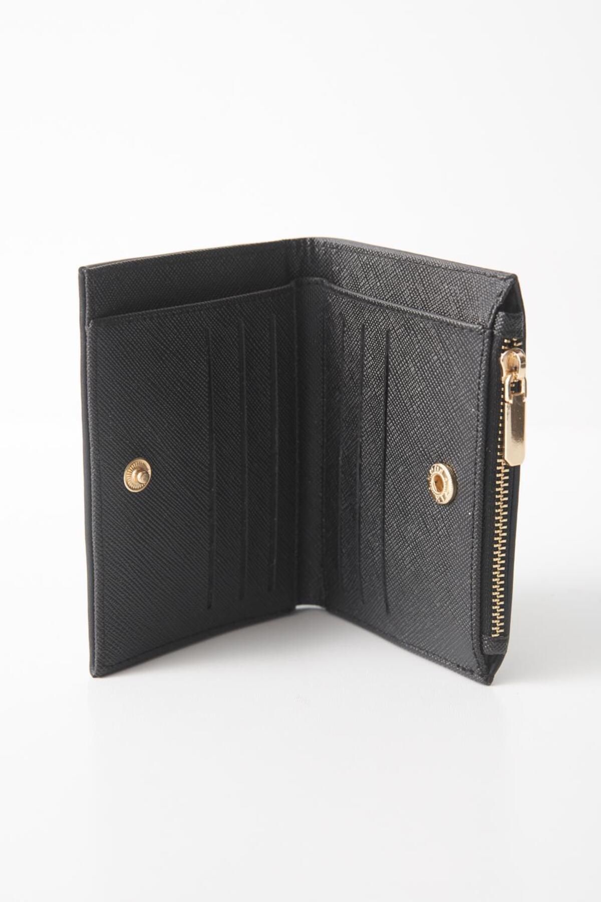 Addax-Czdn79-F8 Model Wallet with Zipper and Snap Closure 2