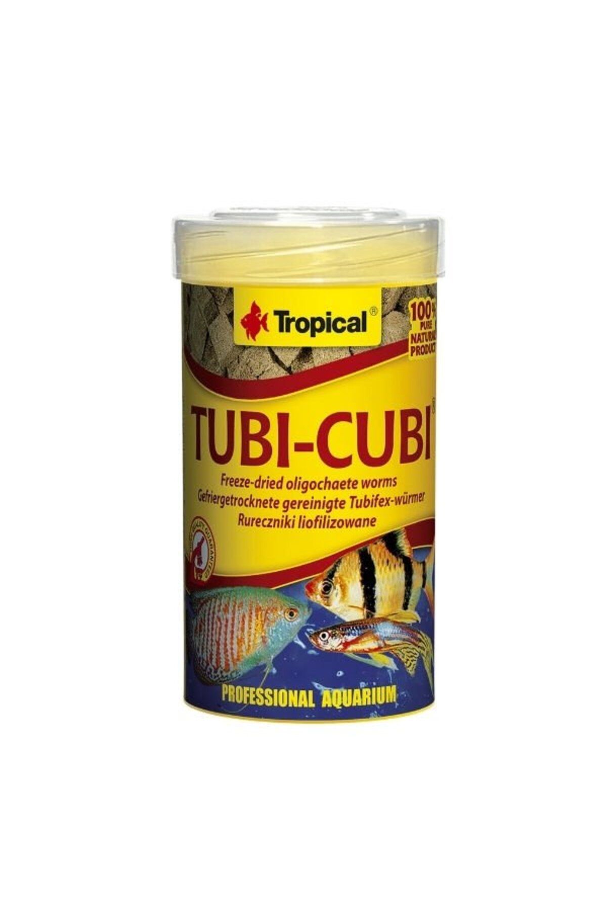 Tropical Tubi Cubi Kurutulmuş Balık Yemi 100 Ml 10 Gr