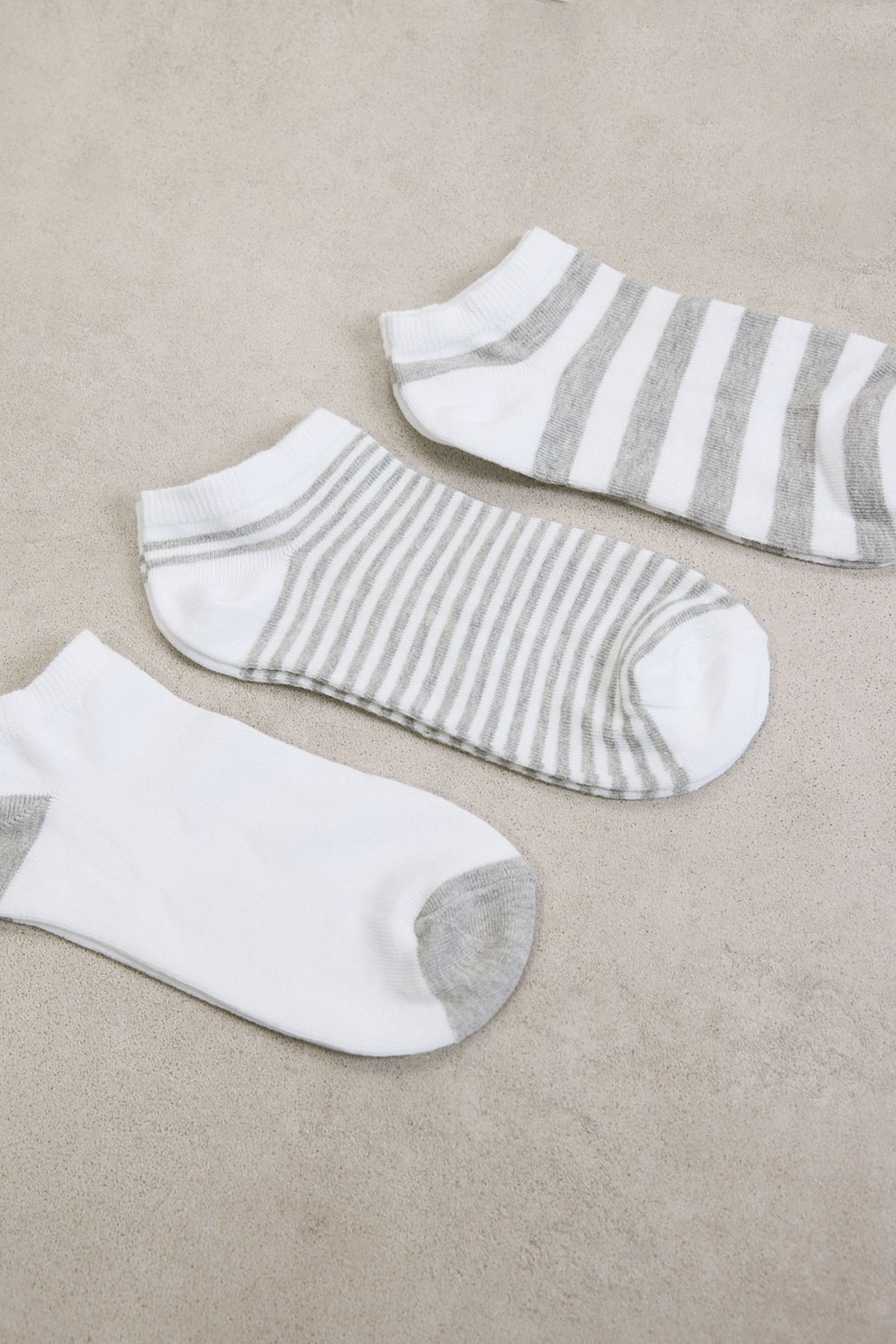 Addax-Çrp06 Model Patterned Booties Socks - Pack of 3 2