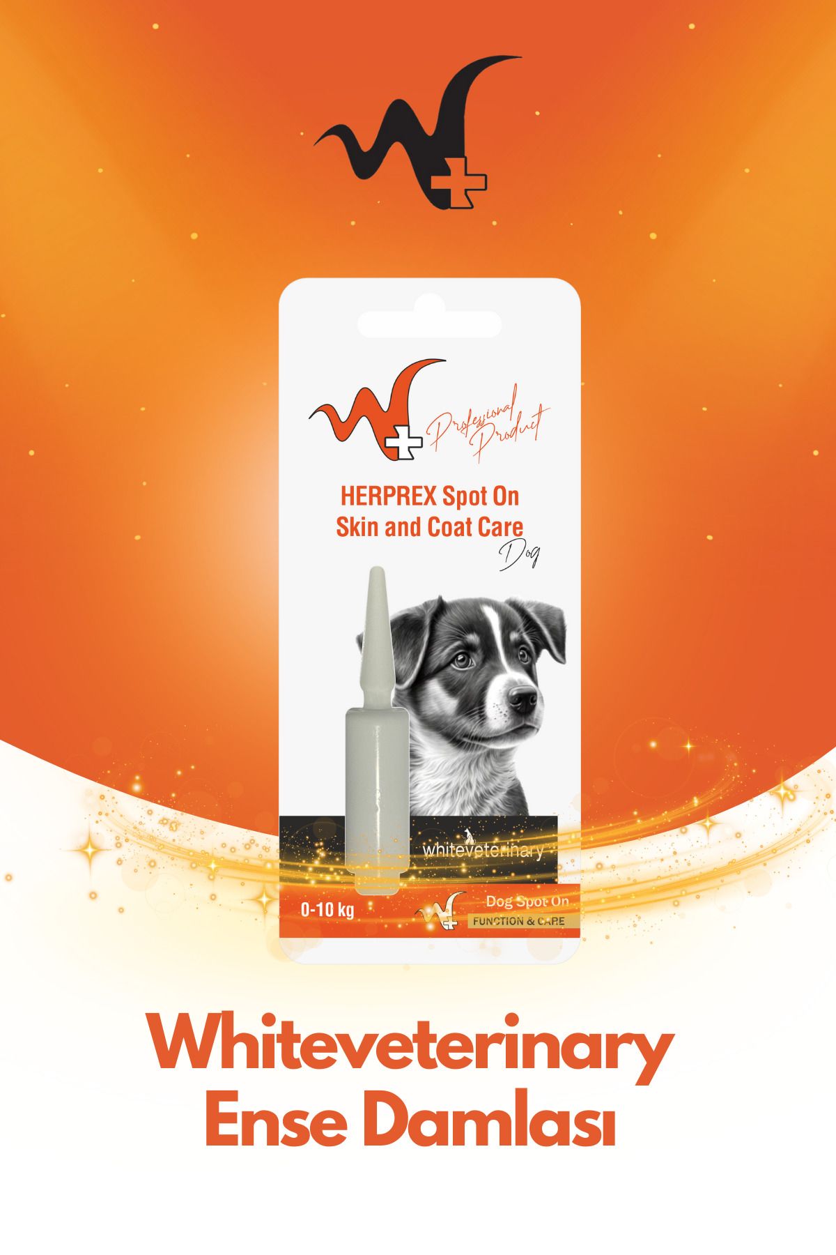 WhiteVeterinay Köpek Damlası Bit Ve Pire 0-10 Kg 1ml