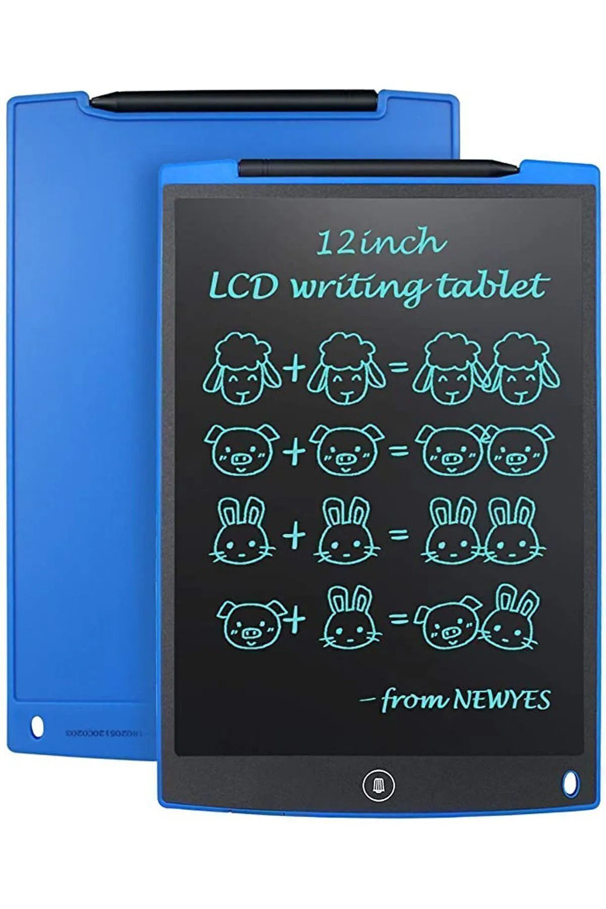 MASLİNG 12İnc Writing Lcd Grafik Dijital Kalemli Çizim Tableti Yazı Tahta Yazma Eğitim Tableti BÜYÜK BOY