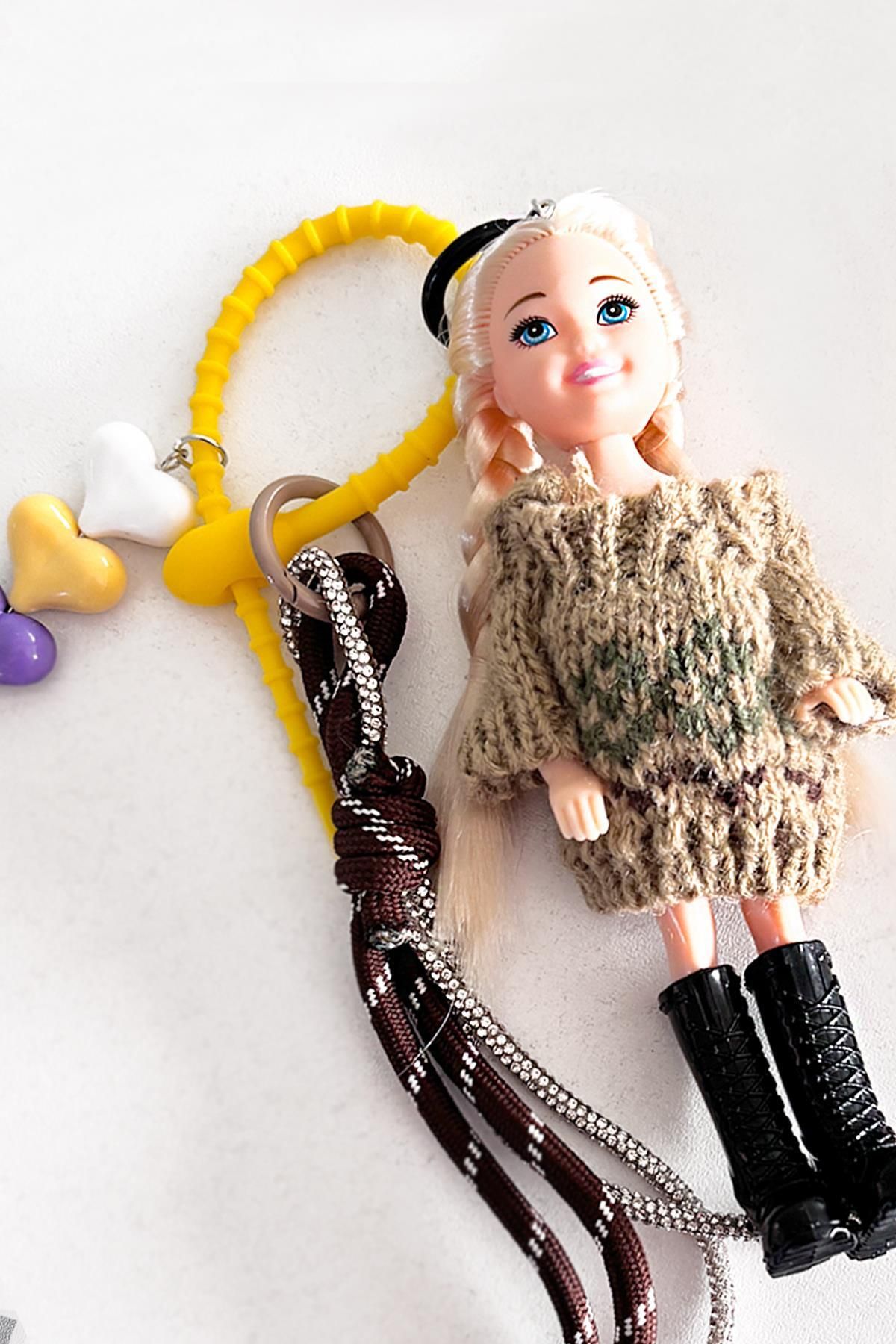 New Obsessions-Betty Baby Doll Charm Bag Ornament Keychain 4