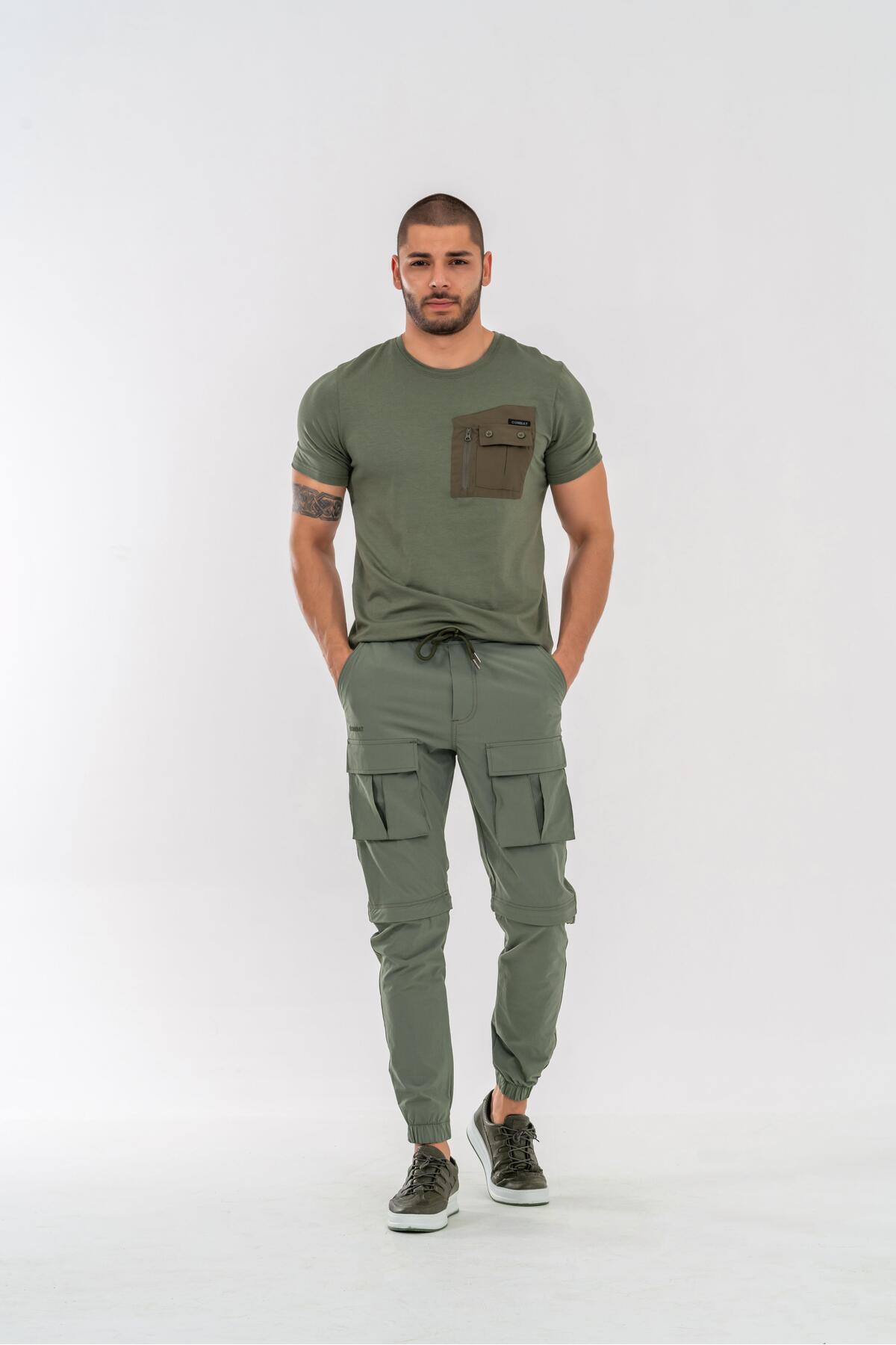 شلوارهای مدل شلوارک فضای باز، شلوارک برمودا، شلوار کاپری – 519 - N21 کامبت تاکتیکال شلوار اسپرت Combat Tactical