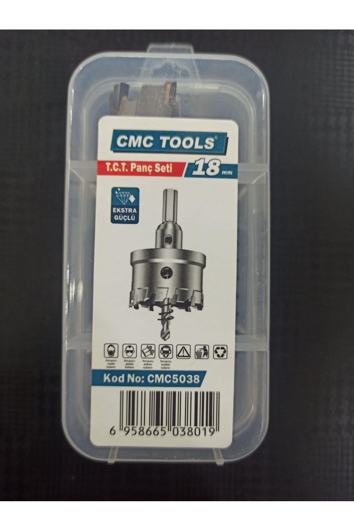 CMC Tools PANÇ CMC TOOLS TCT 18 MM ADAPTÖRLÜ