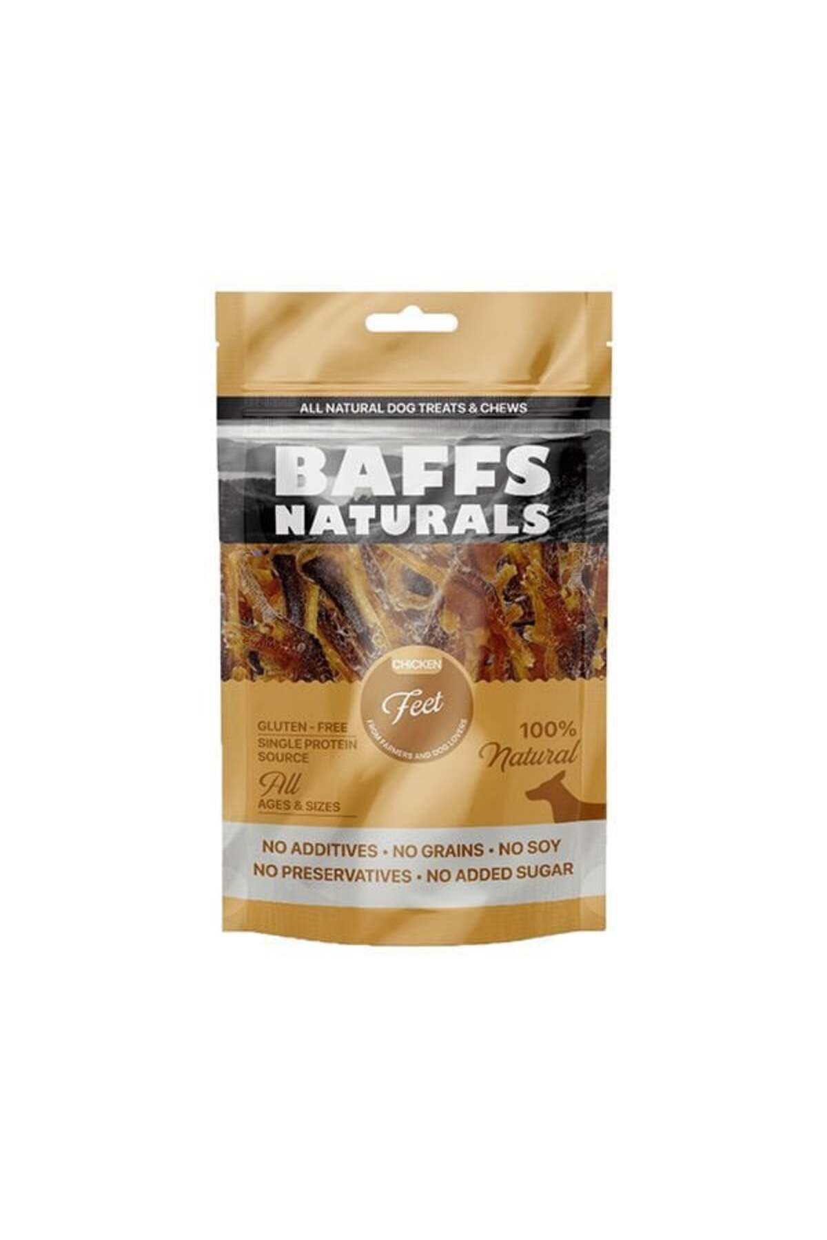 Furlo Baffs Naturals Tavuk Ayak Köpek Ödül Maması 100 Gr