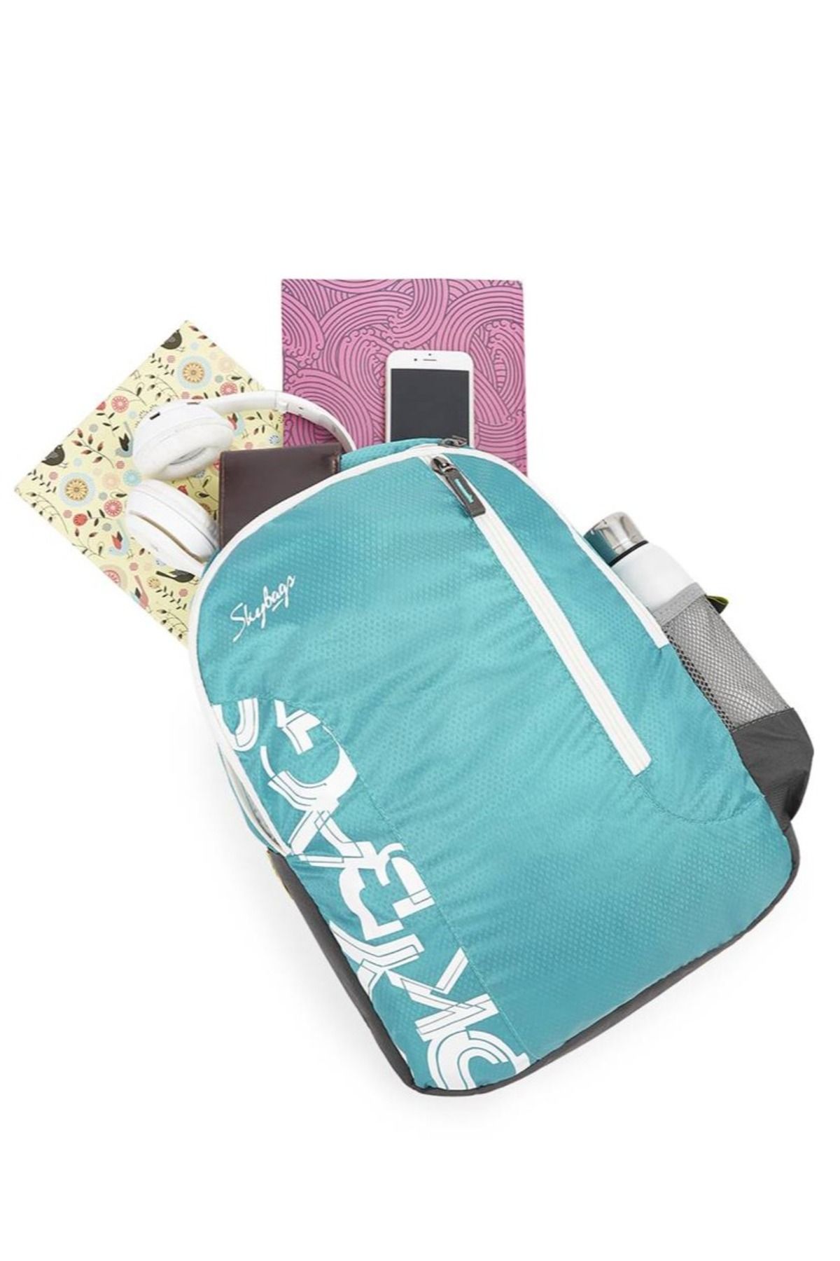 Skybags-Casual Backpack- Sea Green 2