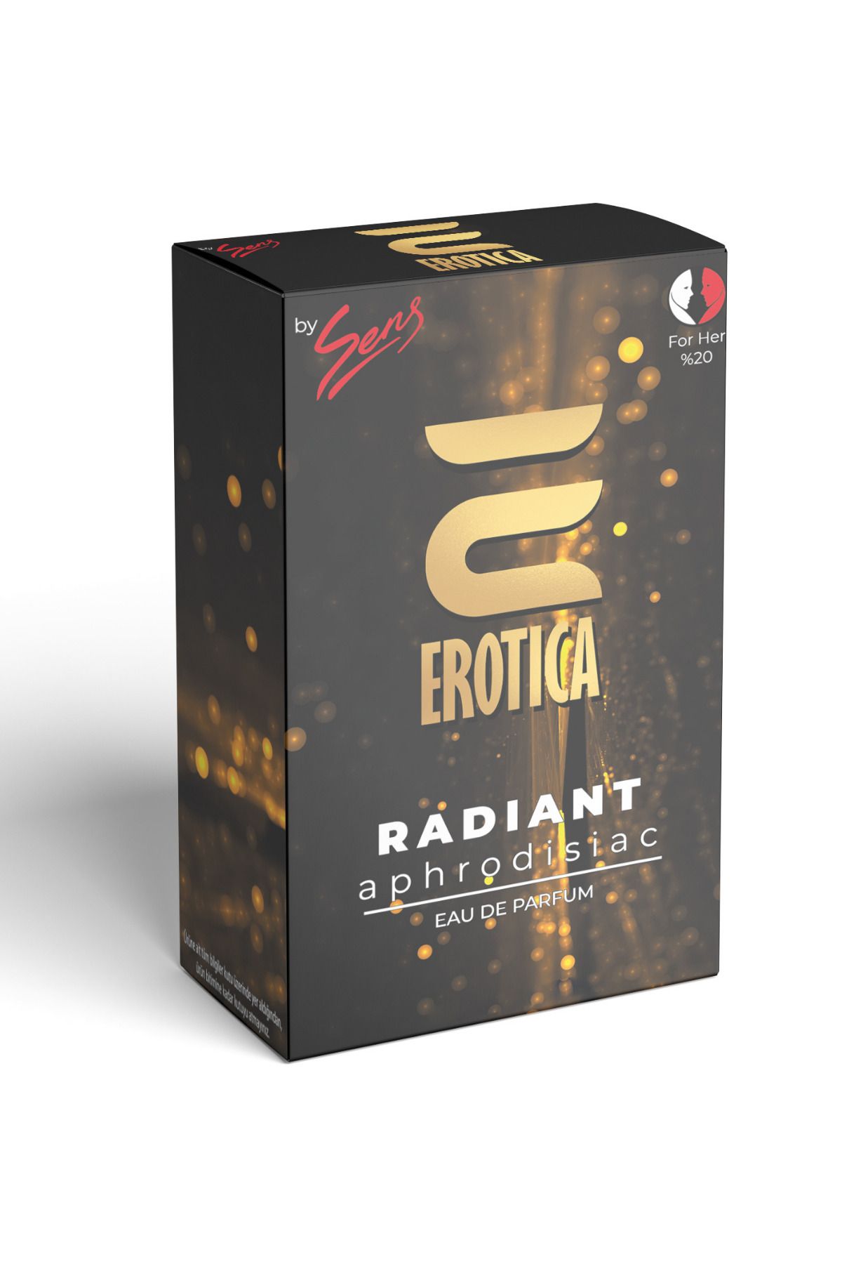 Erotica RADIANT Aphrodisiac by Sens EDP 100 Ml. For Her Etkili Kadın Parfüm