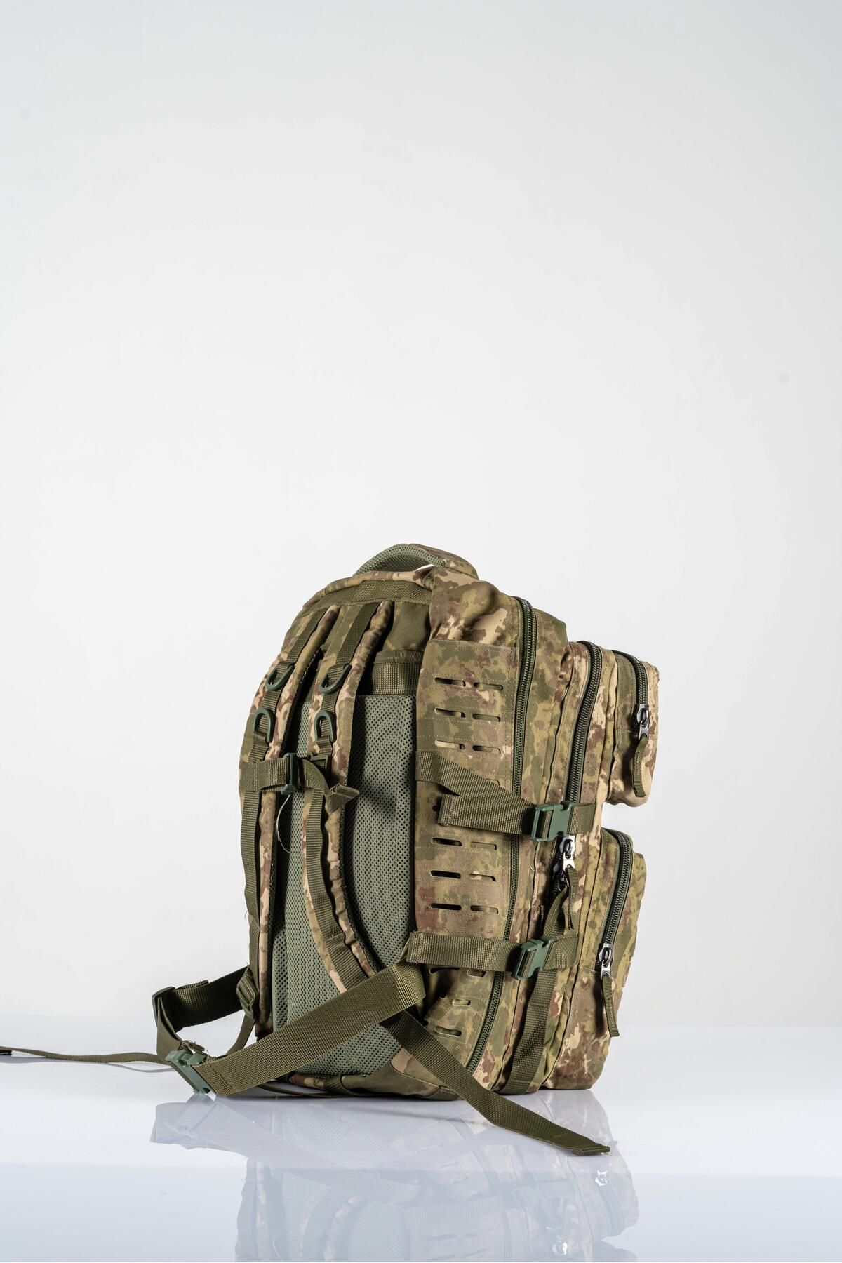 Combat Tactical-Rucsac militar rezistent la apă 45 Lt - Drumeții tactice în aer liber și călătorii Camping Trek 4