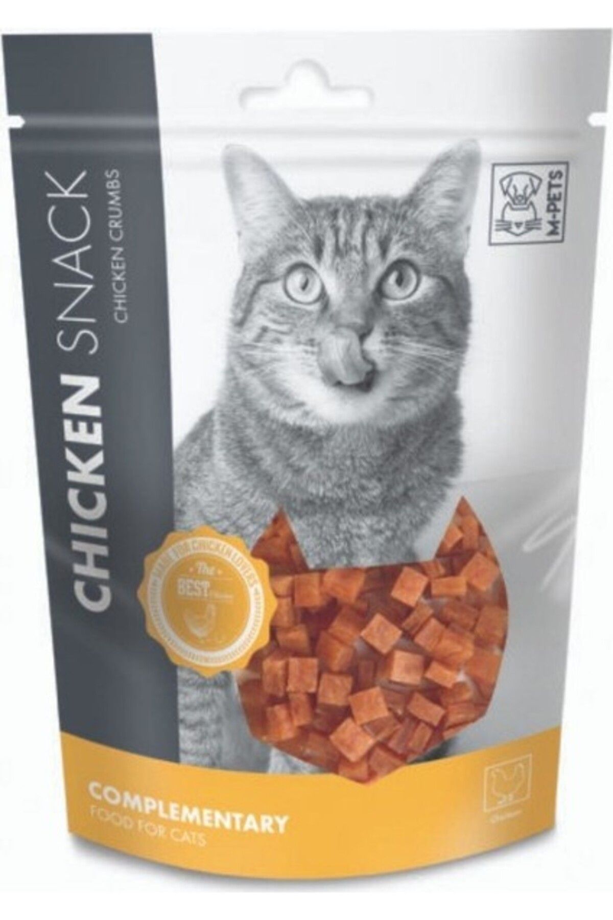 Orqinel M-Pets Kedi Ödül Maması Tavuk Küpleri 80 gr