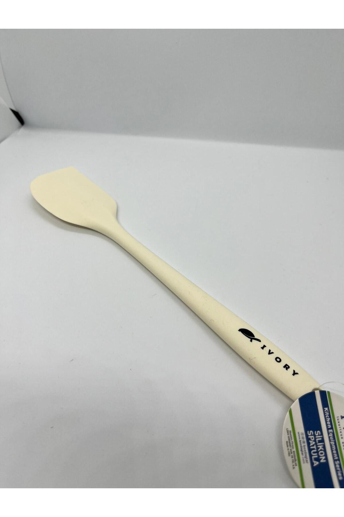 SİLİKON silikon kepce spatula 4 lü set ivory