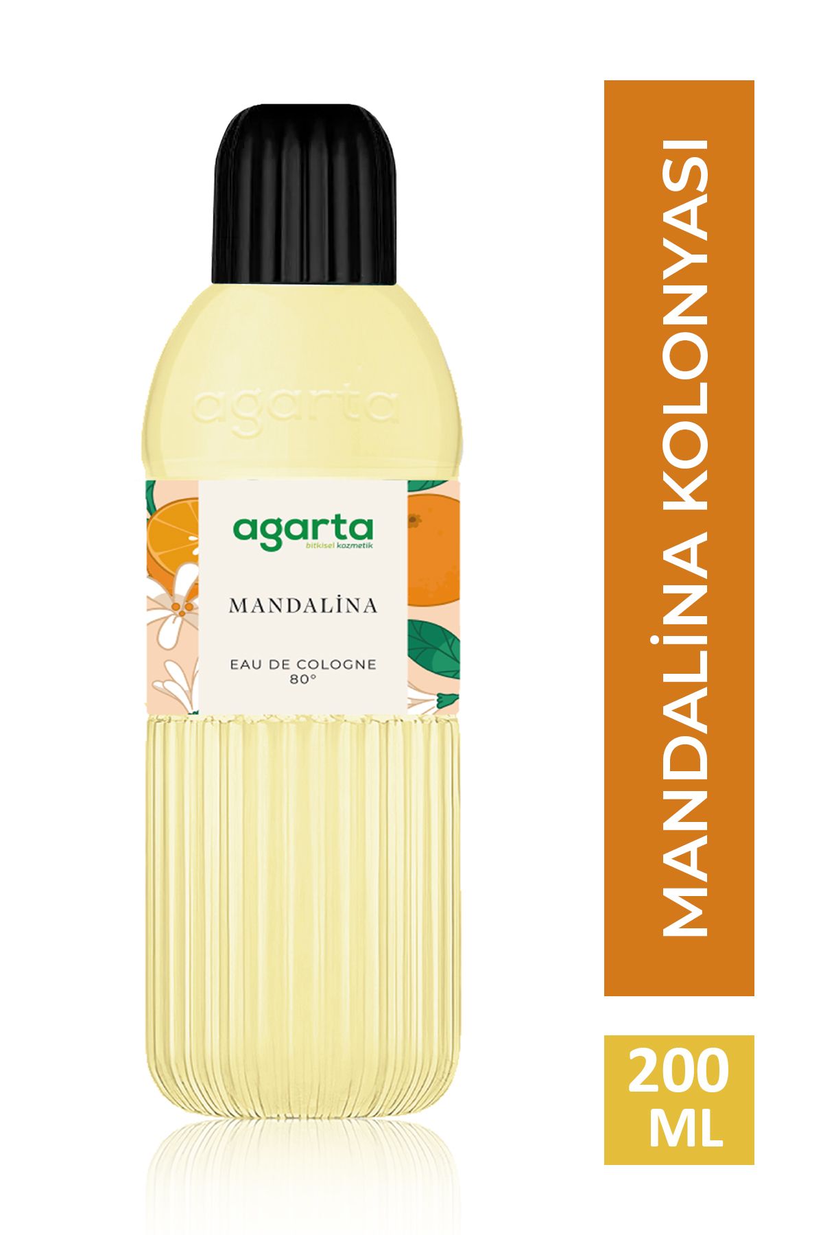 Agarta 80° Mandalina Kolonyası 200 Ml Pet Şişe