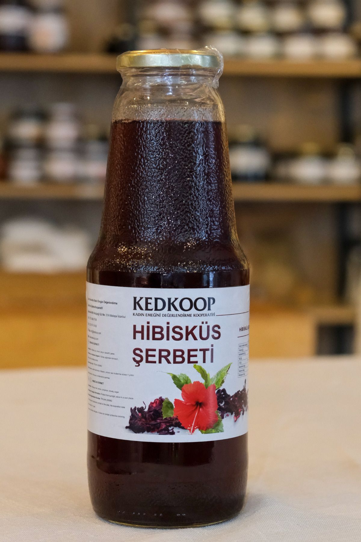 kedkoop HİBİSKUS ŞERBETİ 1000 CL