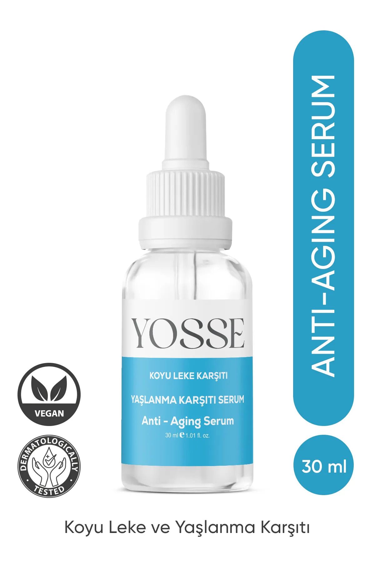 YOSSE Kolajen, Ruskus ve Akasya Ekstraktı ile Güçlü Yaşlanma Karşıtı Etkili Anti Aging Serum