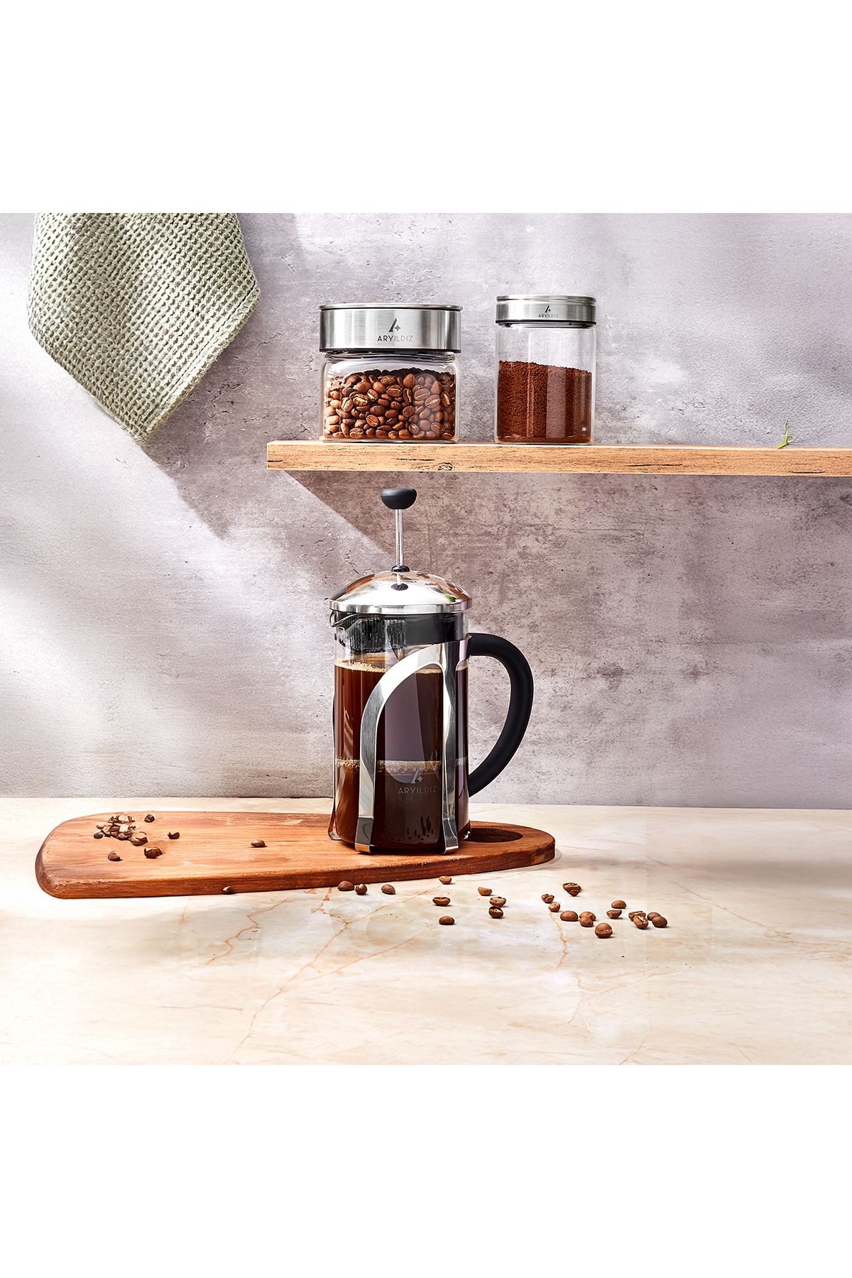 Aryıldız Porto French Press 600 ml