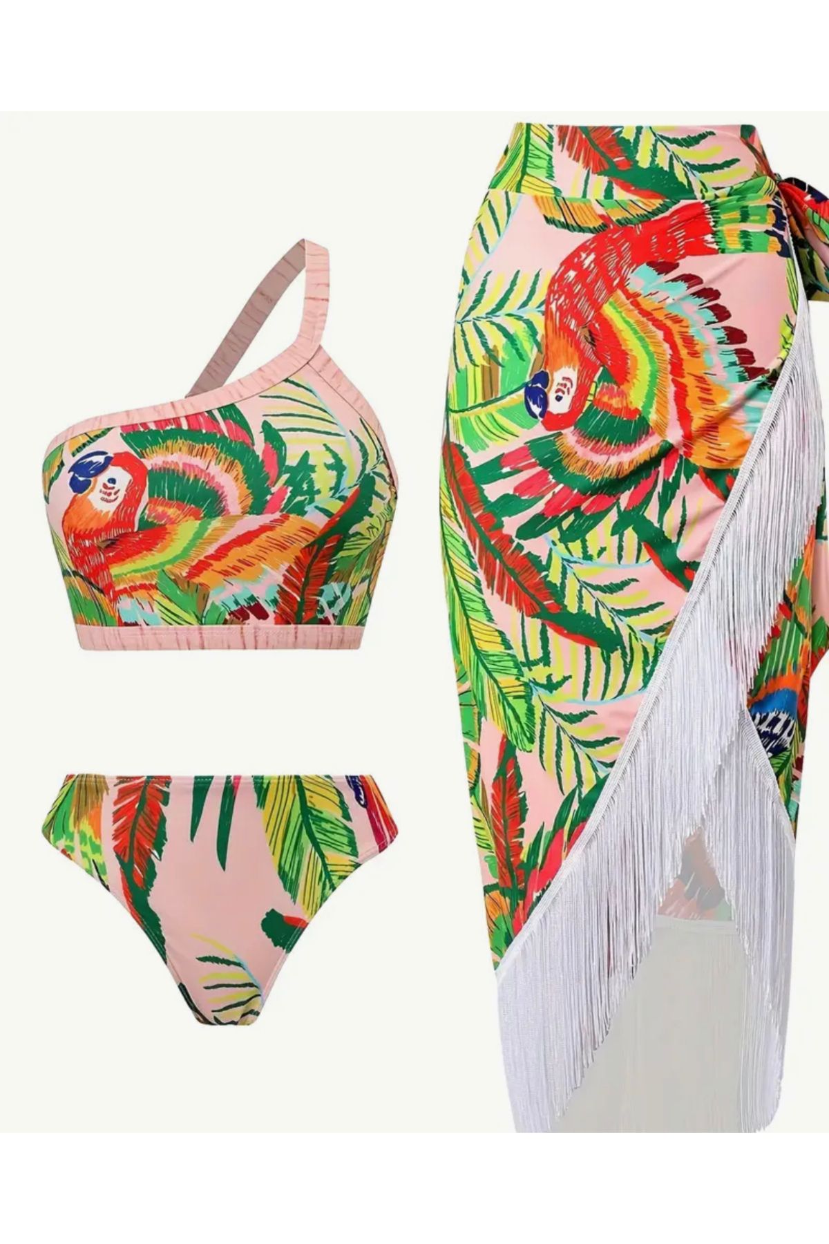 Kuvars Atalier Aloha Baby Bikini - Pareo Seti